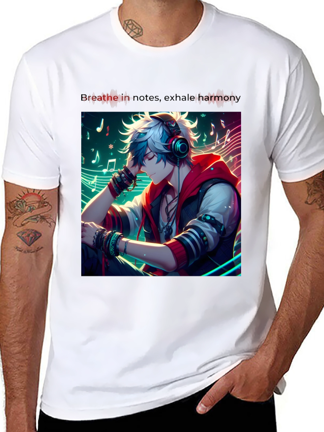 Anime Music T-Shirt