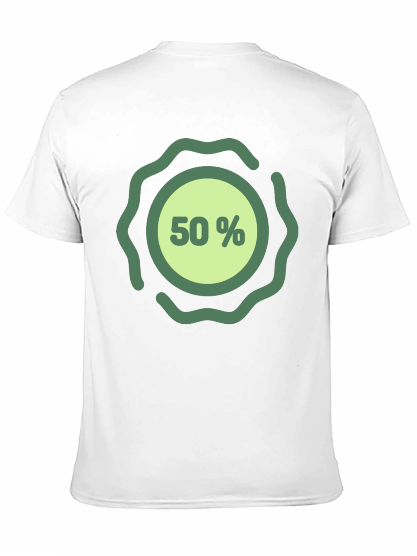 50% Off Black T-Shirt
