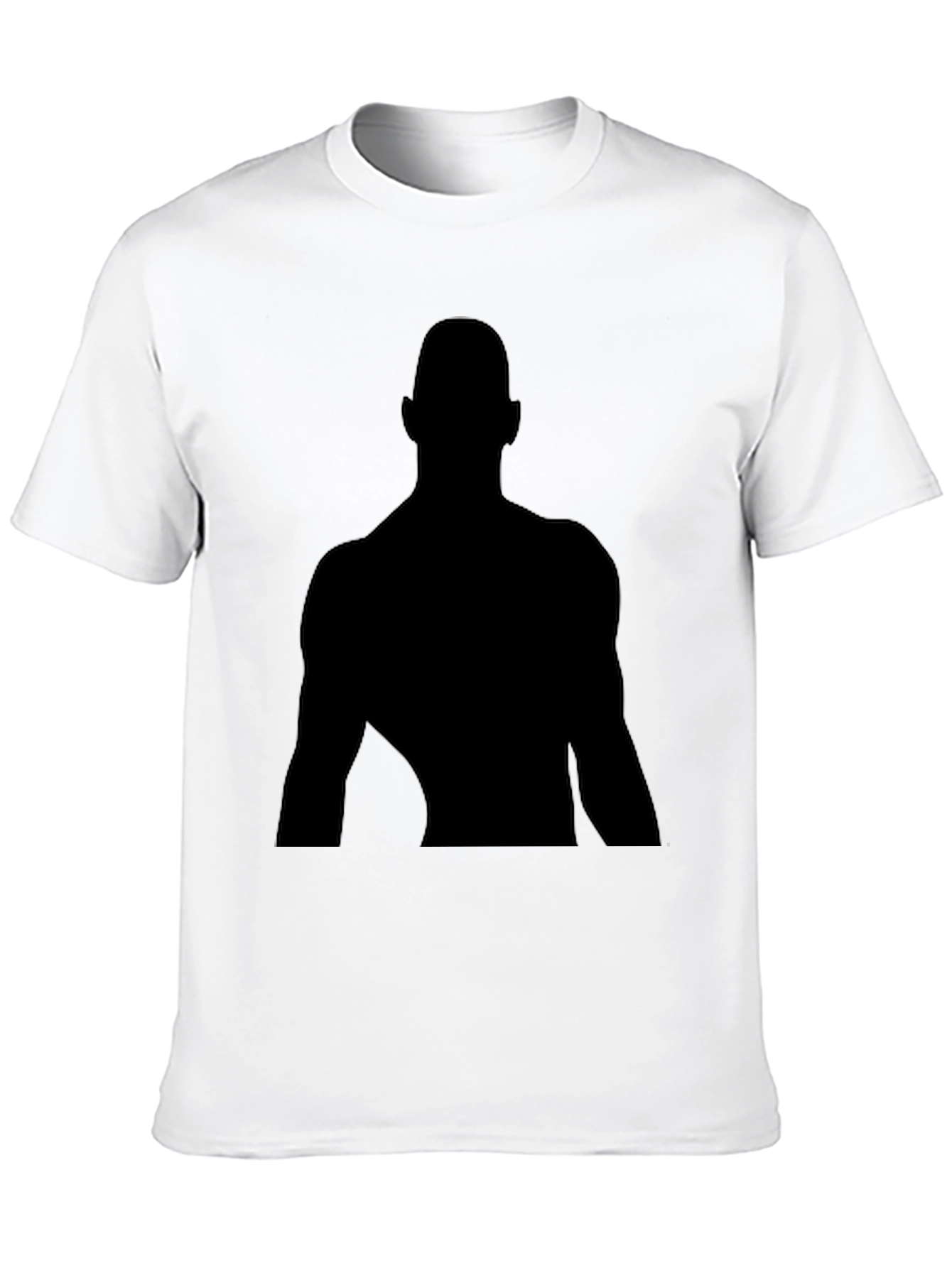 Silhouette Graphic Black T-Shirt - Classic Fit