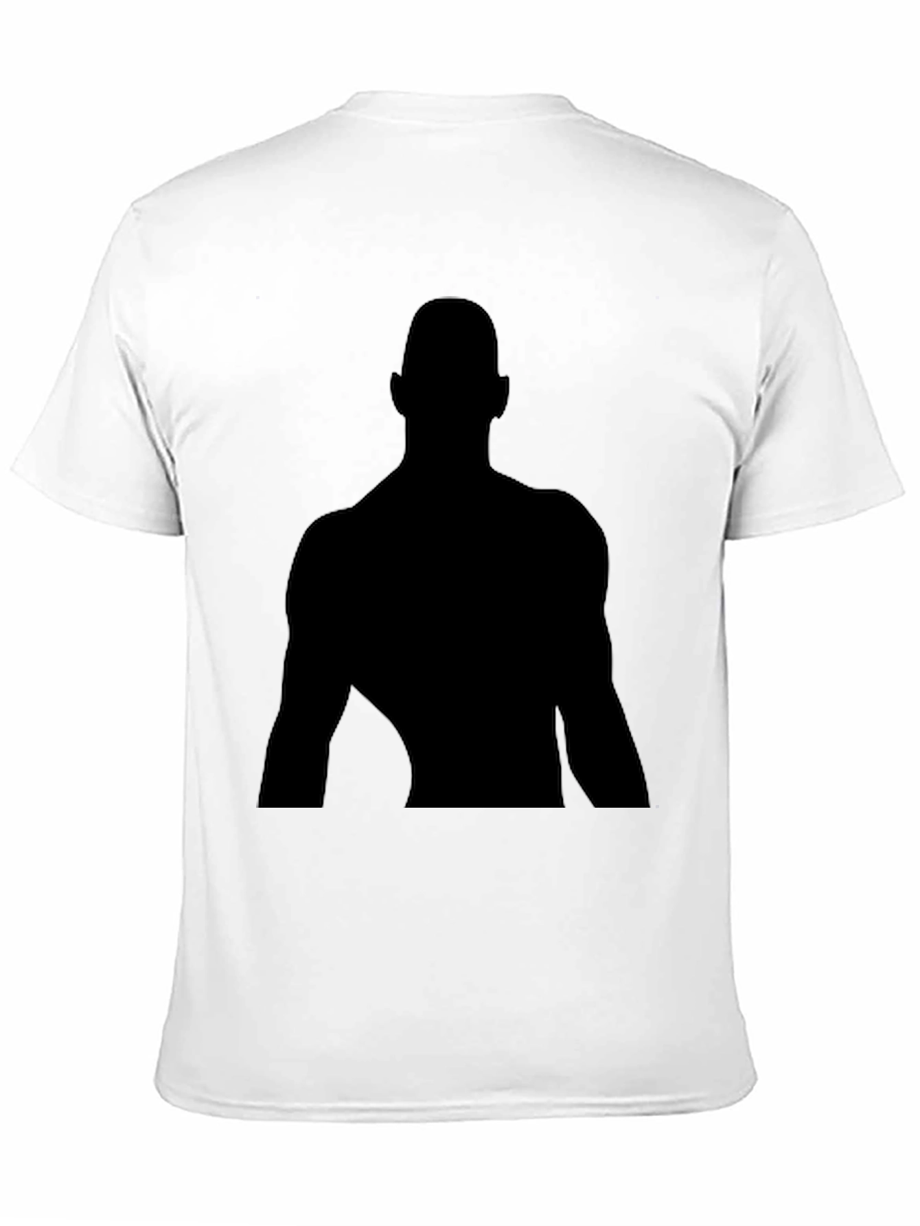 Silhouette Graphic Black T-Shirt - Classic Fit