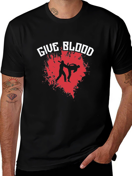 Give Blood Martial Arts T-Shirt