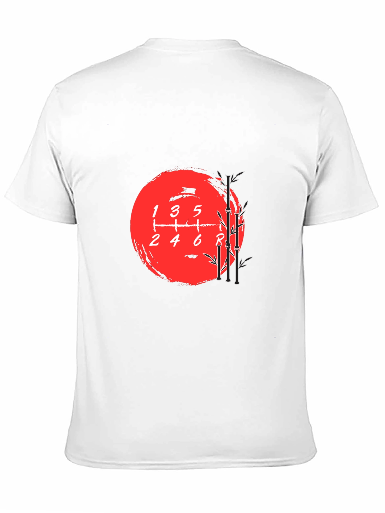 Japanese Shift Pattern Graphic Tee