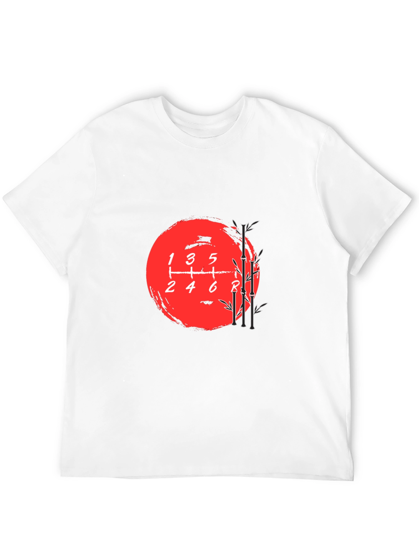Japanese Shift Pattern Graphic Tee