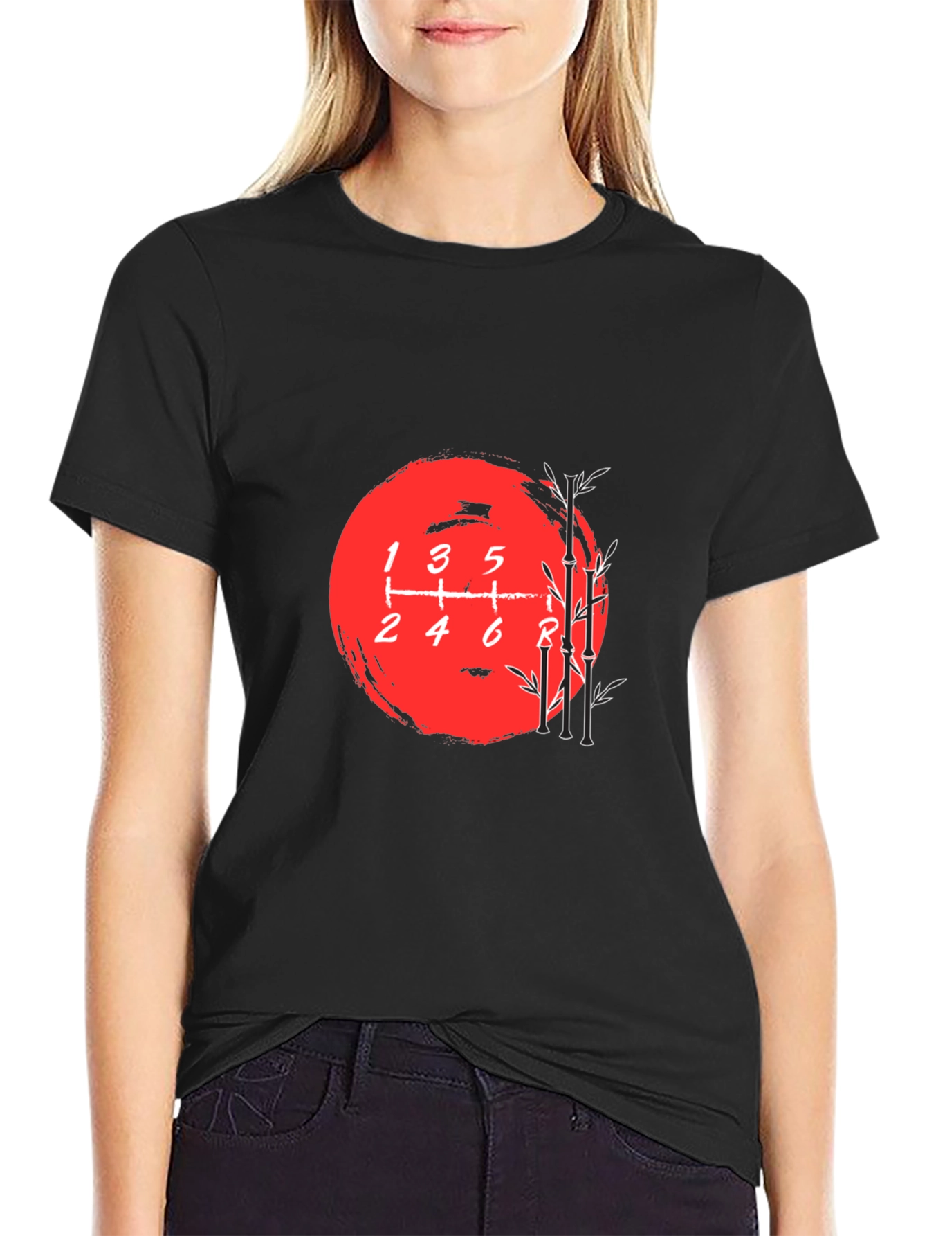 Japanese Shift Pattern Graphic Tee