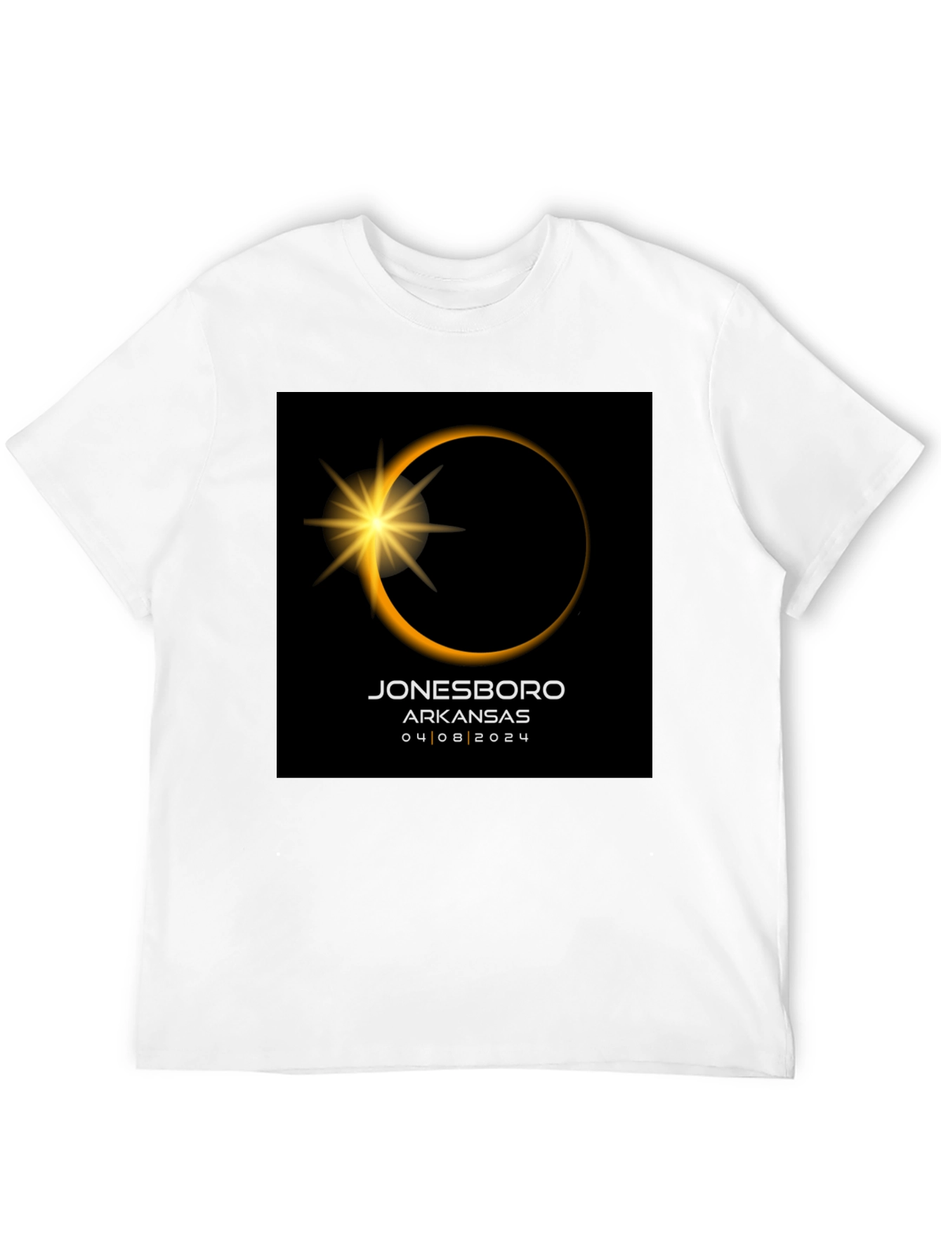 Jonesboro Arkansas Eclipse T-Shirt - April 8 2024