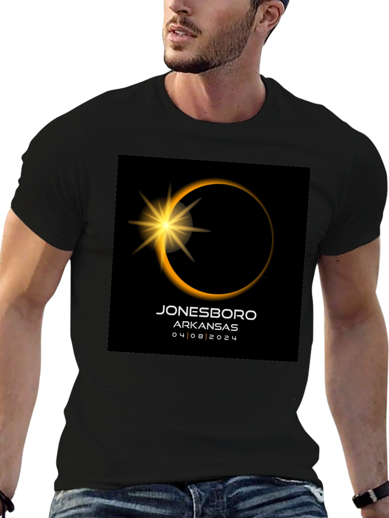 Jonesboro Arkansas Eclipse T-Shirt - April 8 2024
