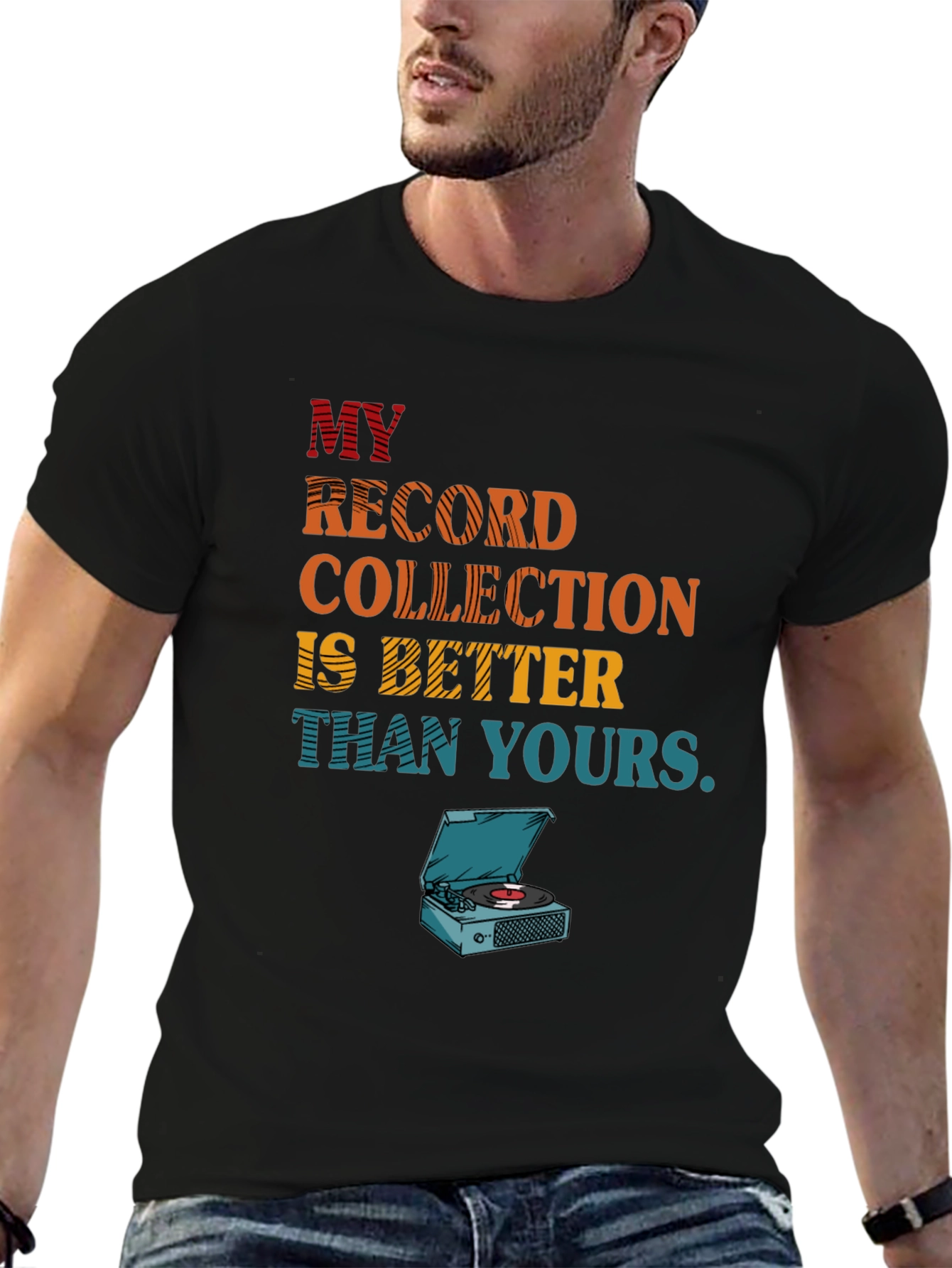 My Record Collection Graphic Tee