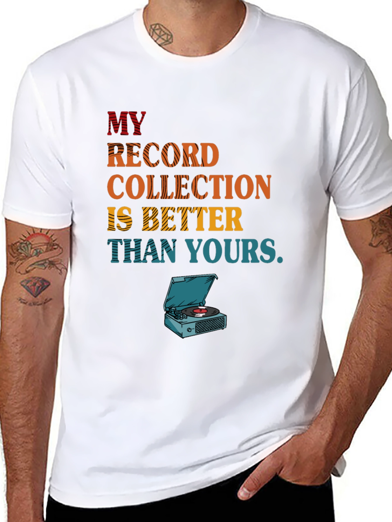 My Record Collection Graphic Tee