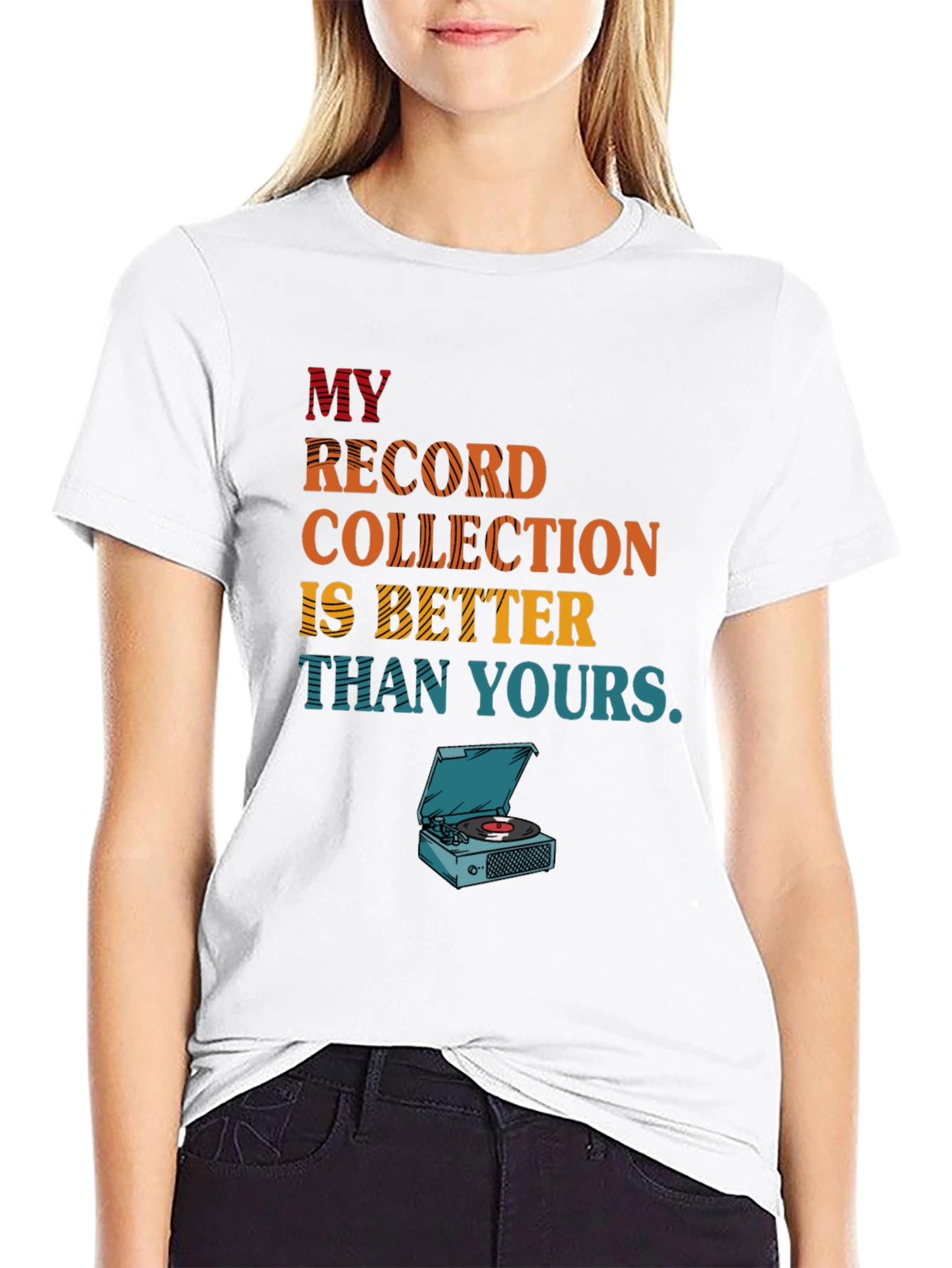 My Record Collection Graphic Tee