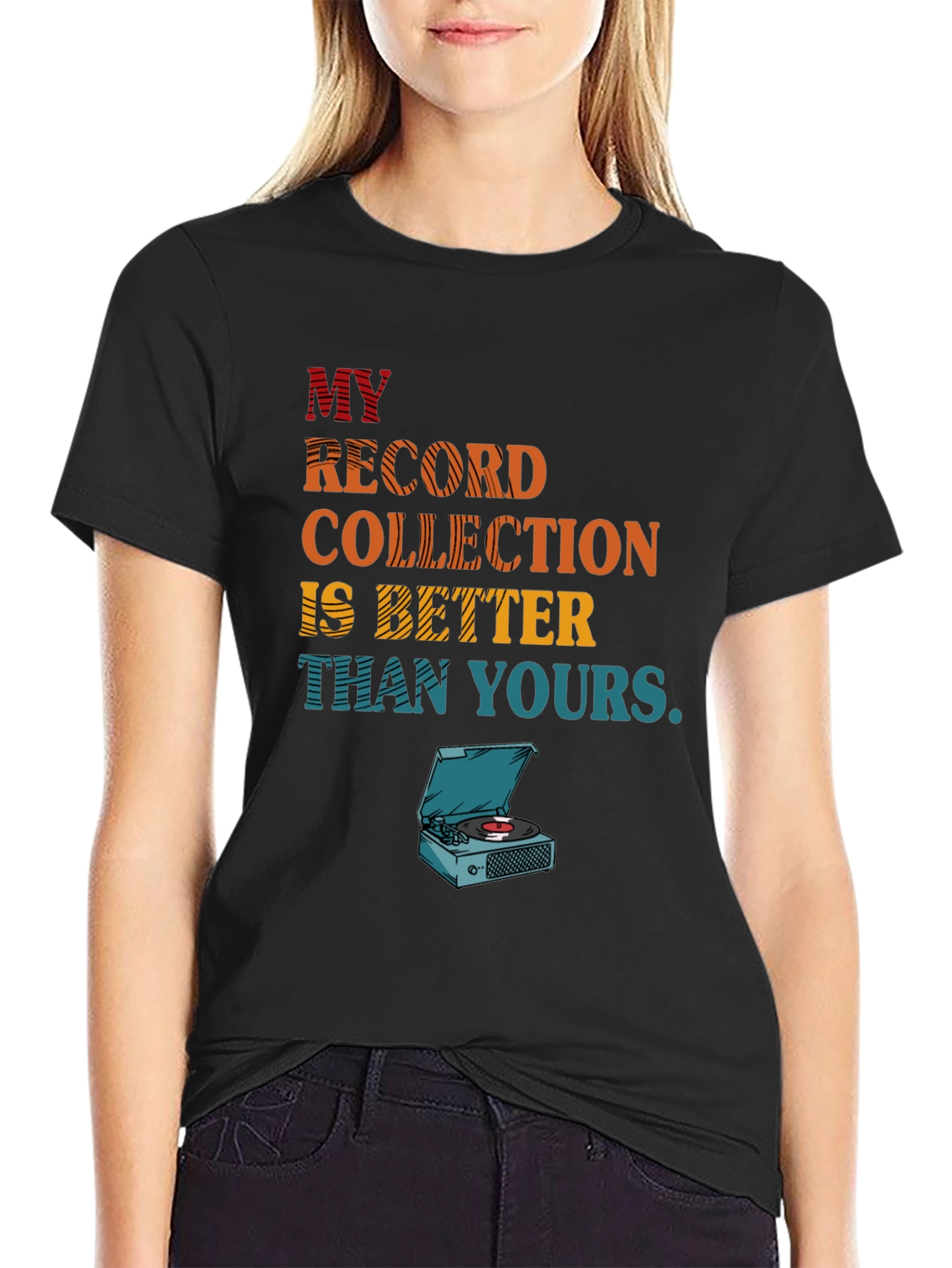 My Record Collection Graphic Tee