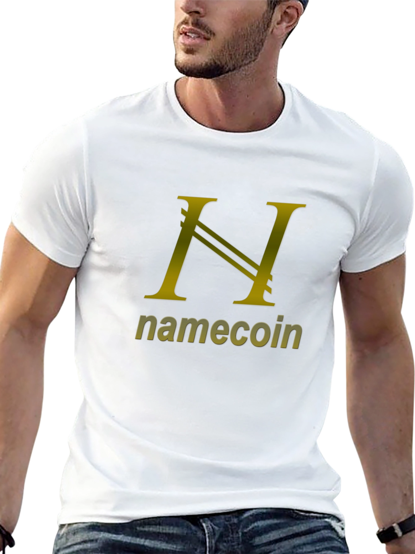 Namecoin T-Shirt - Black Cotton Blend Tee