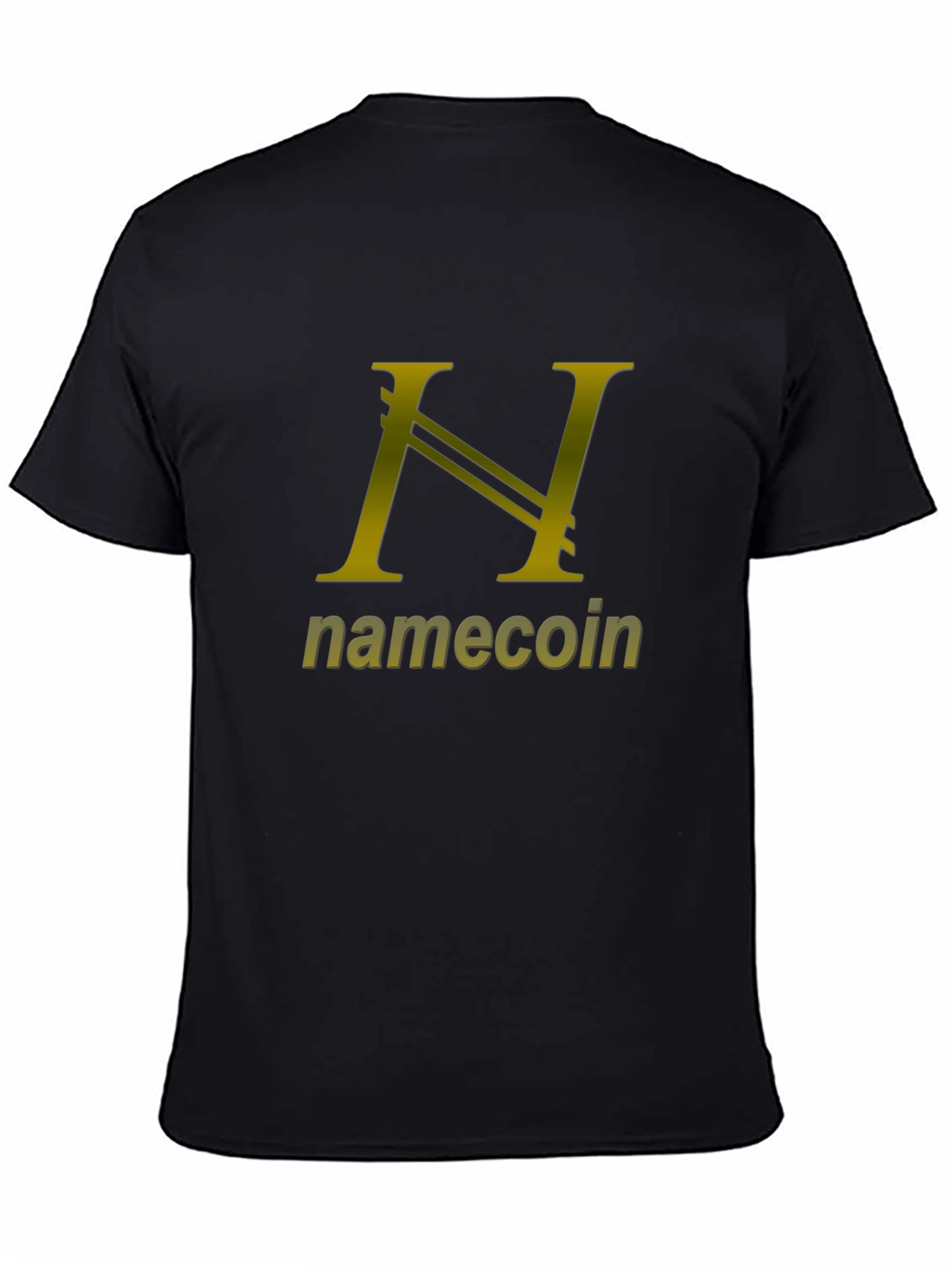 Namecoin T-Shirt - Black Cotton Blend Tee