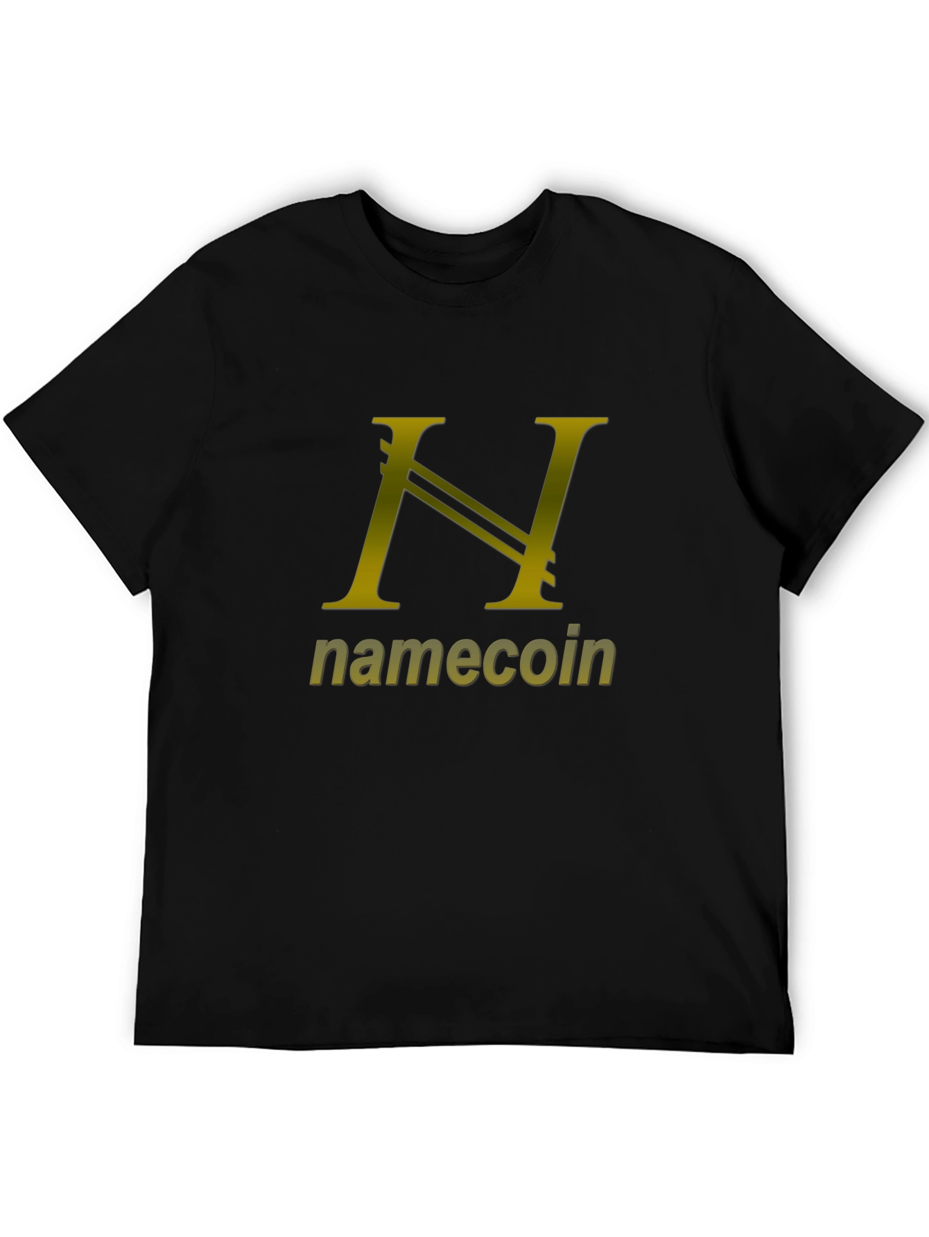 Namecoin T-Shirt - Black Cotton Blend Tee