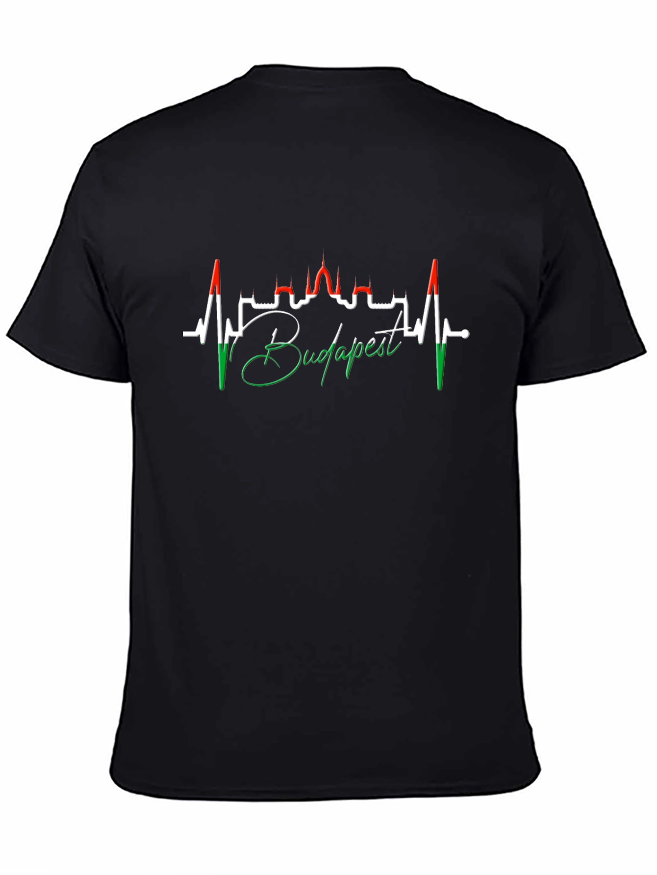 Budapest Heartbeat T-Shirt - Hungary Pride