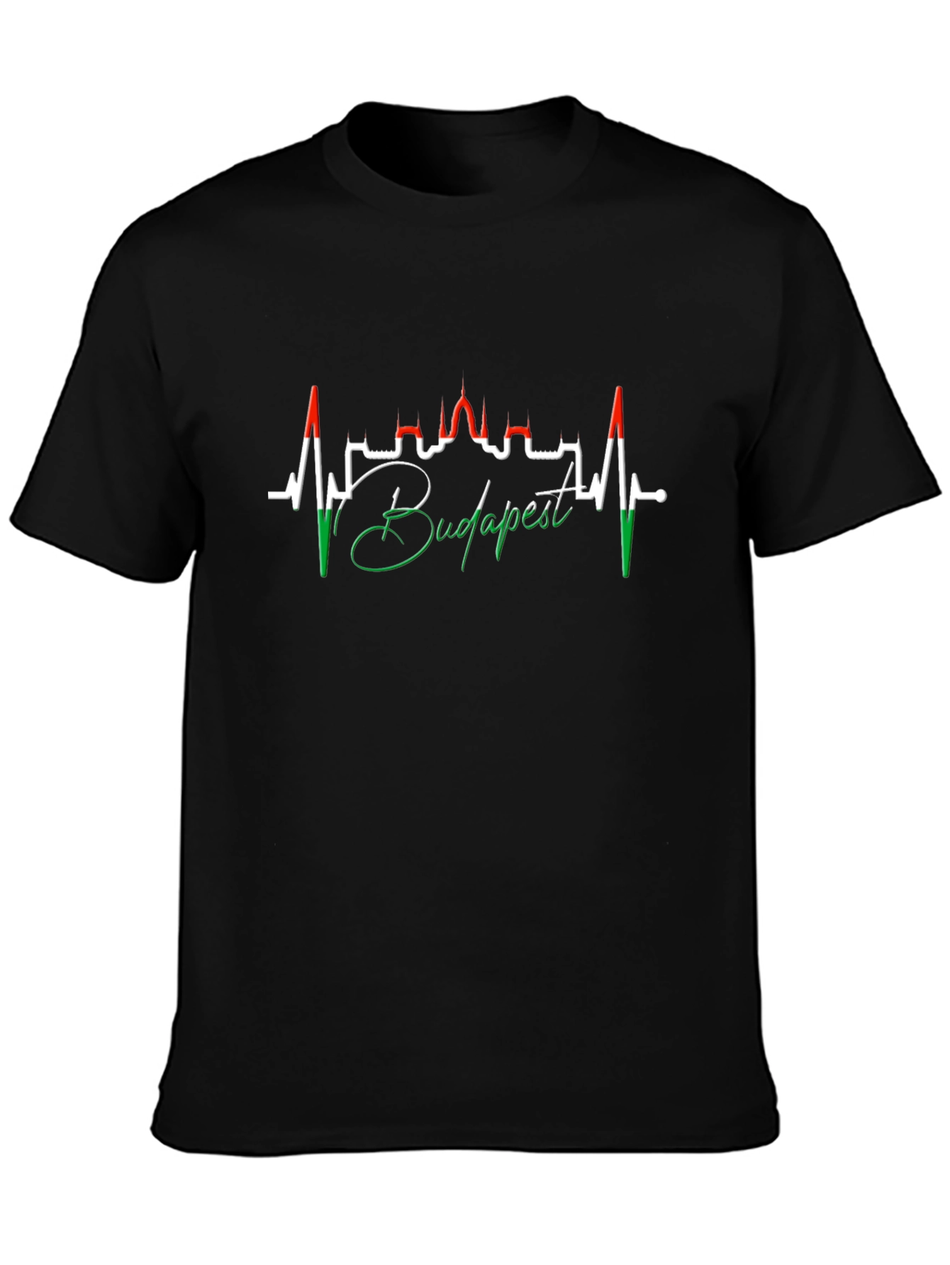 Budapest Heartbeat T-Shirt - Hungary Pride