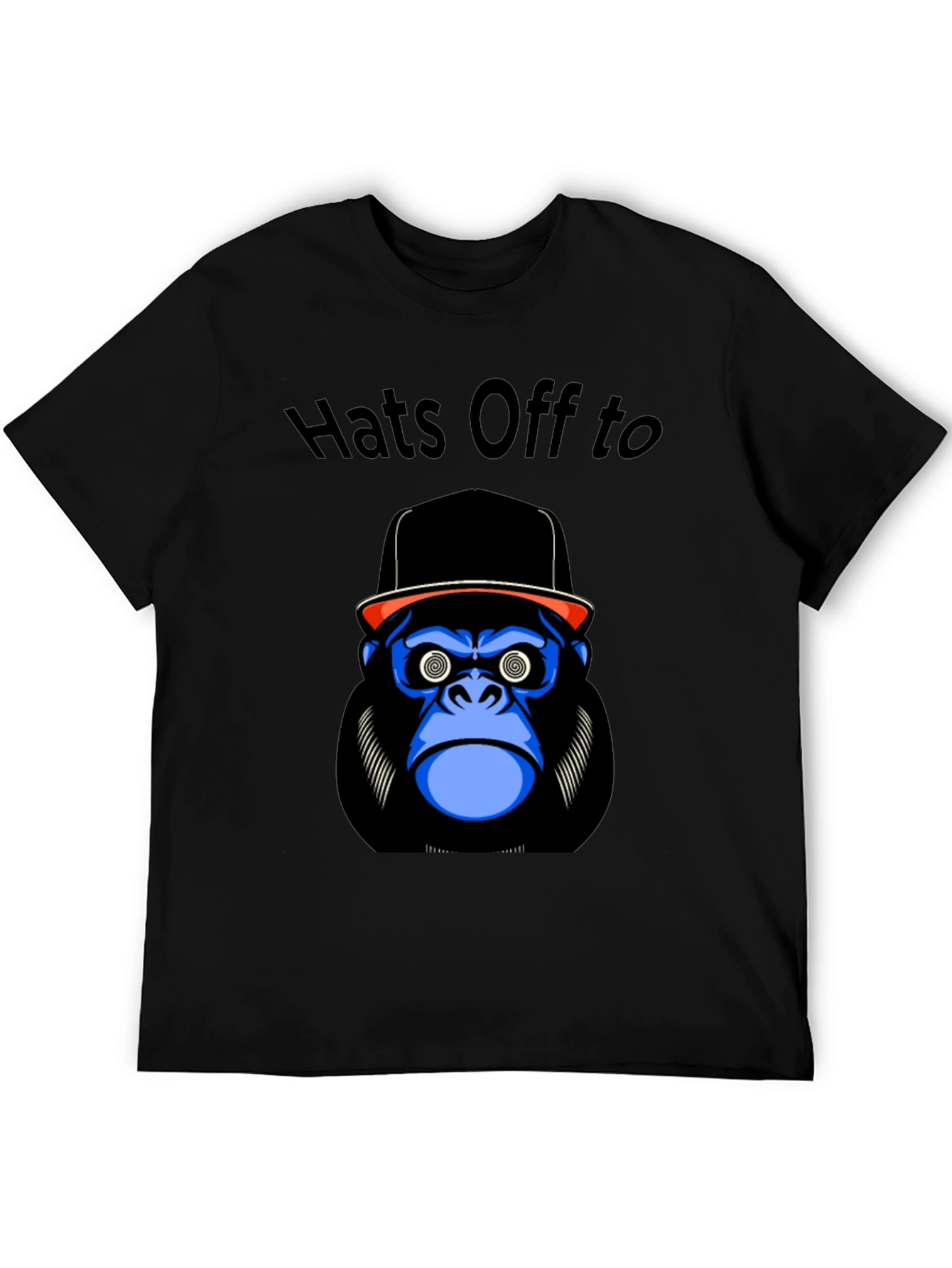 Hats Off To Gorilla Graphic T-Shirt