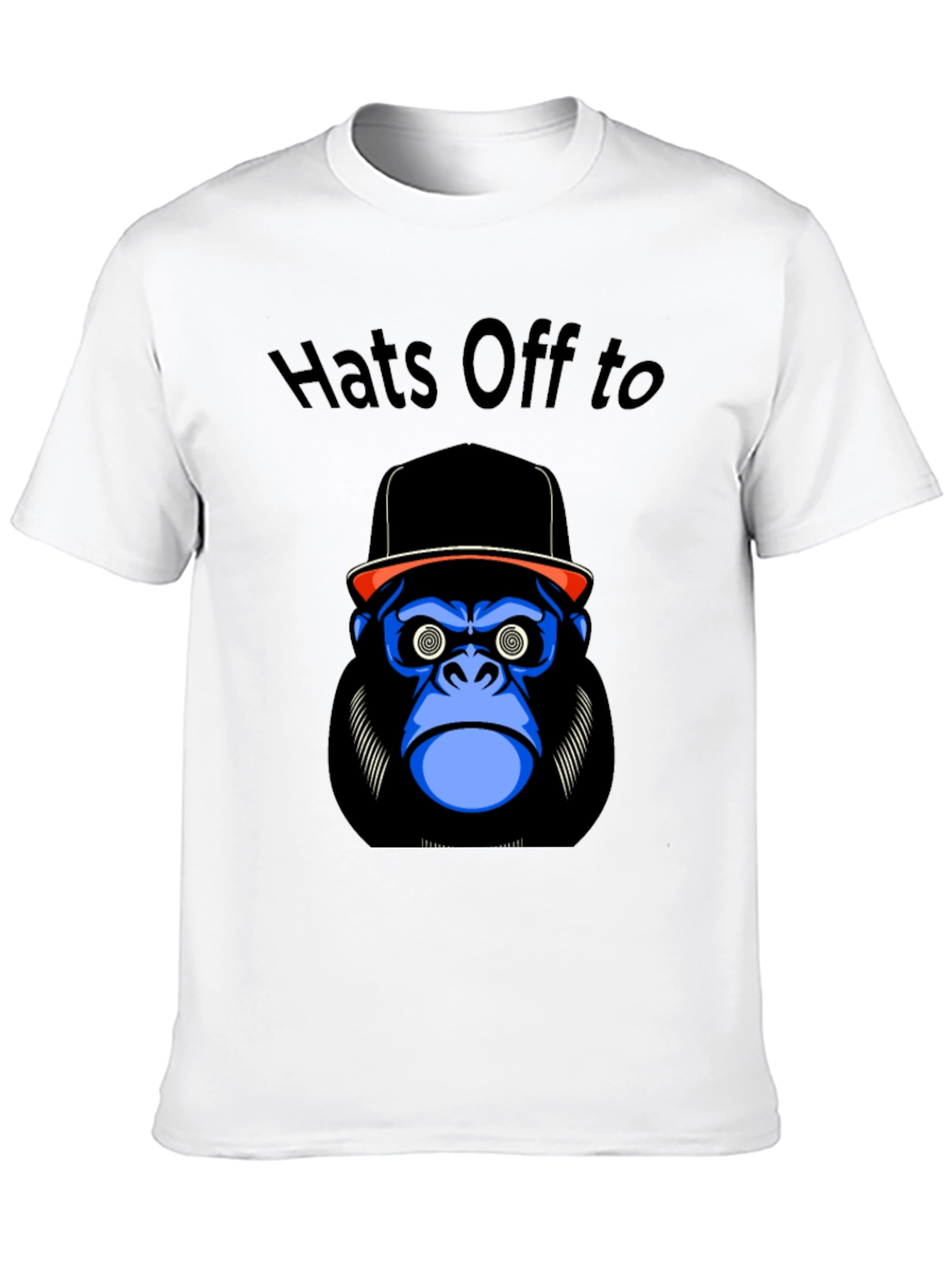 Hats Off To Gorilla Graphic T-Shirt