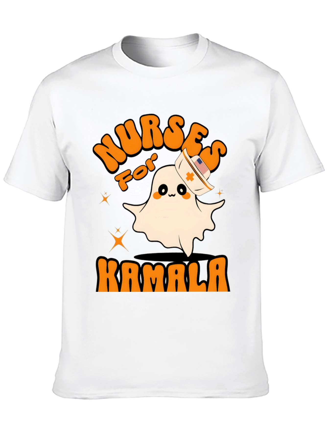 Nurses For Kamala Ghost T-Shirt