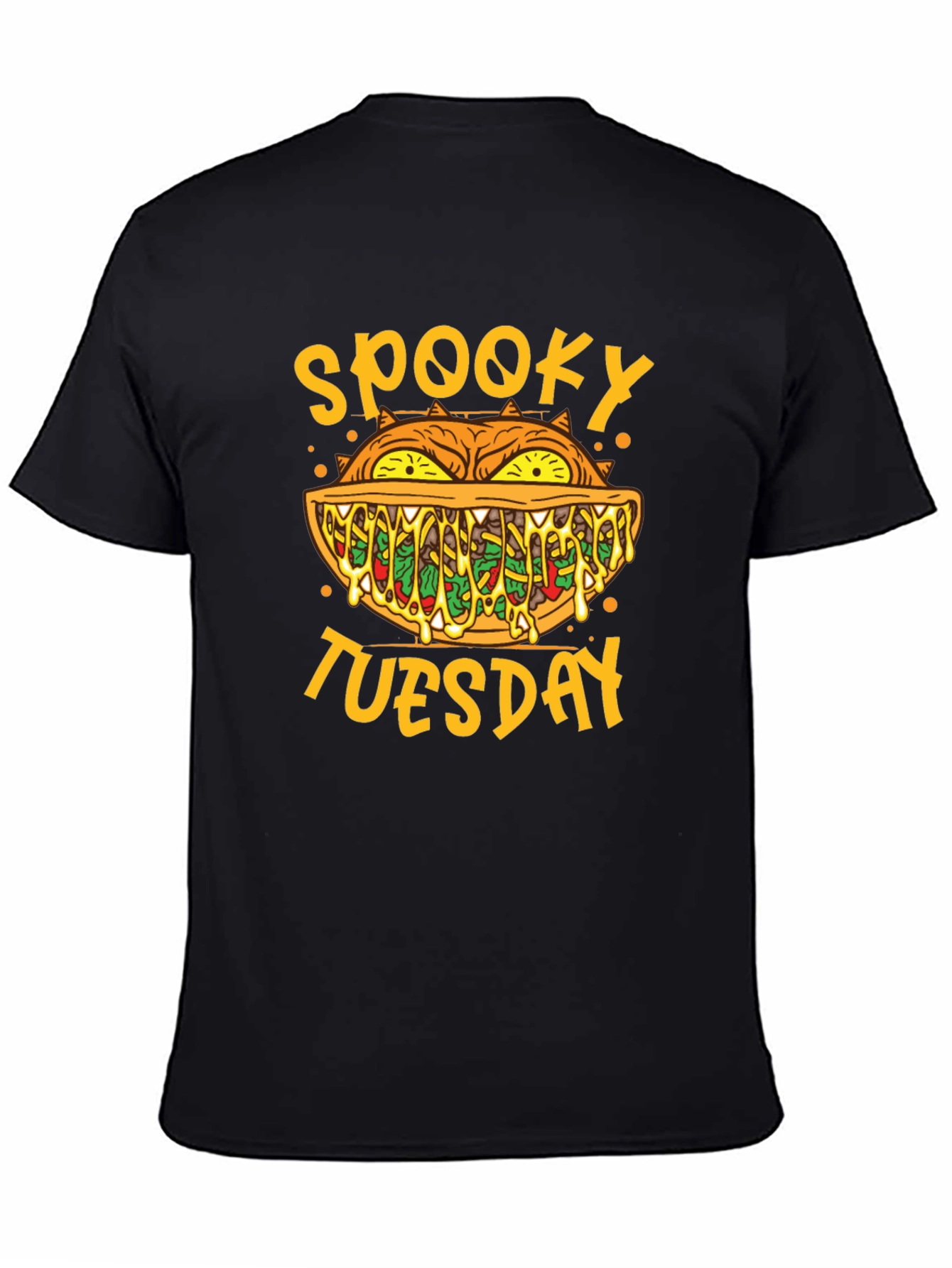 Spooky Tuesday Graphic T-Shirt - Halloween Style
