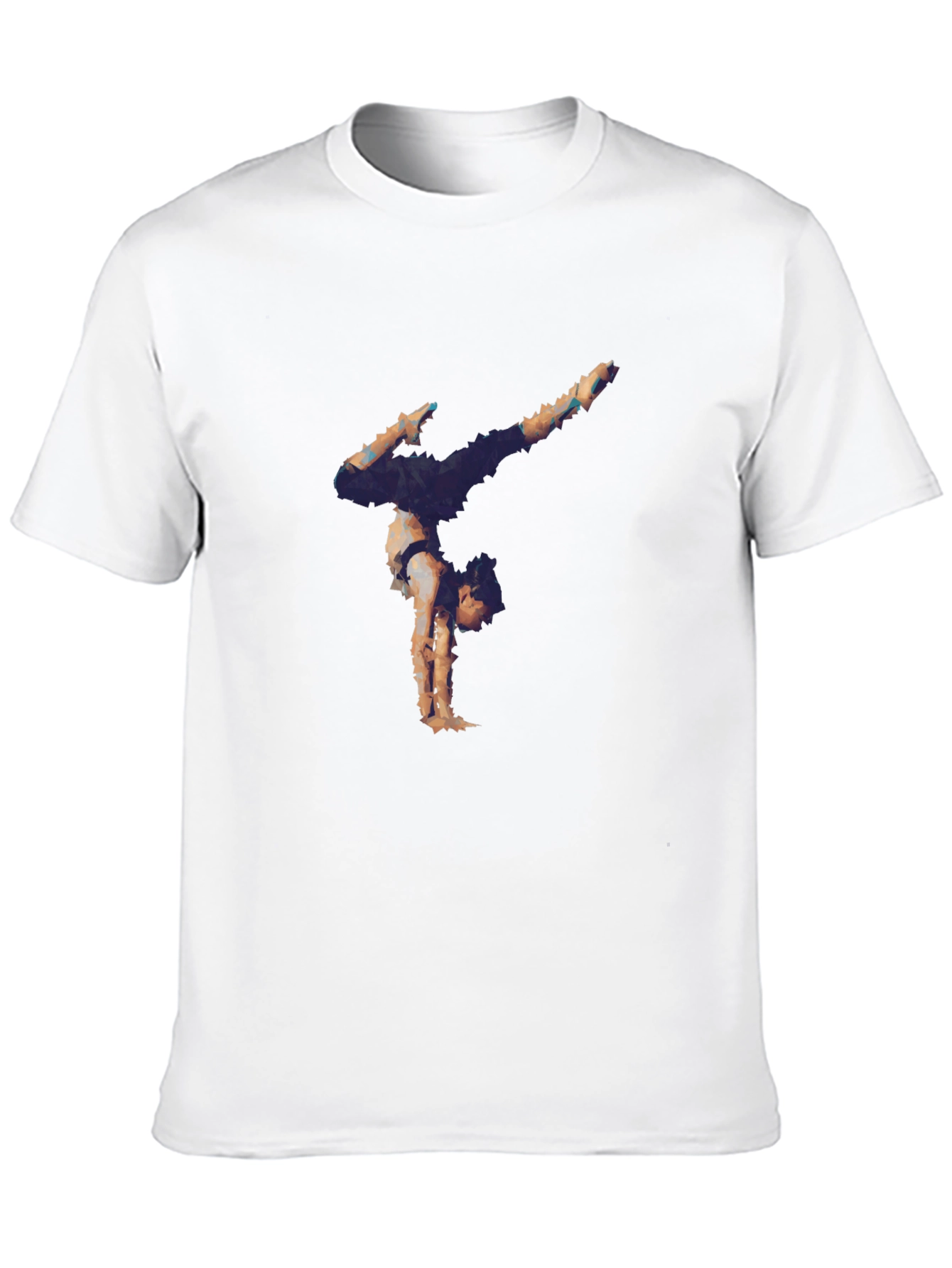 Artistic Gymnastics Graphic Tee - Black