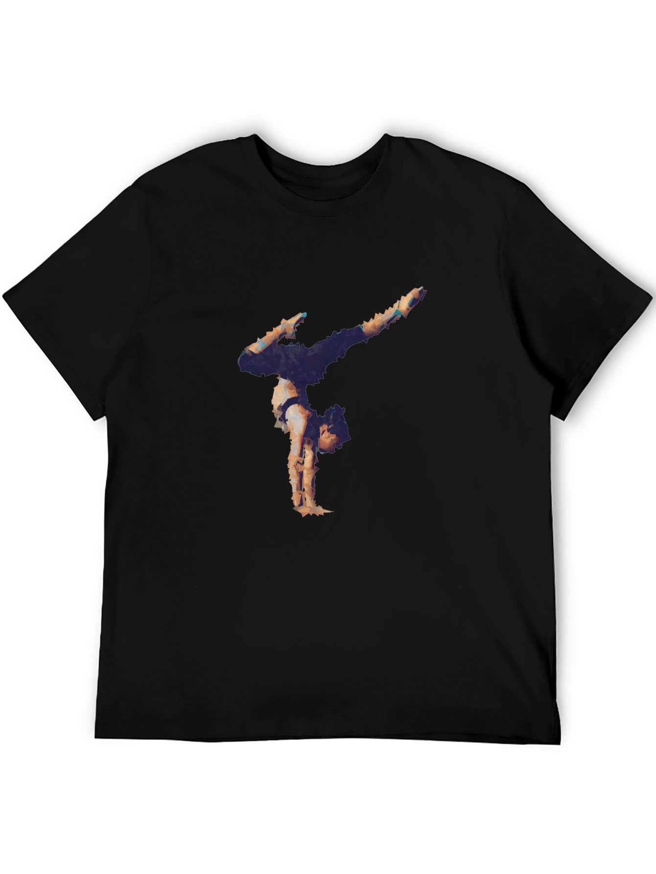 Artistic Gymnastics Graphic Tee - Black