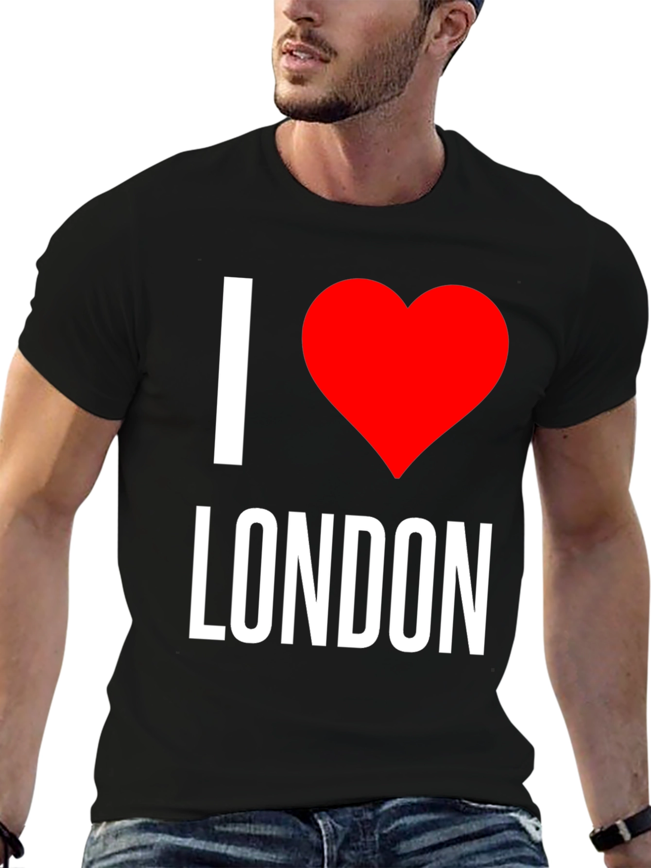 I Heart London Black T-Shirt