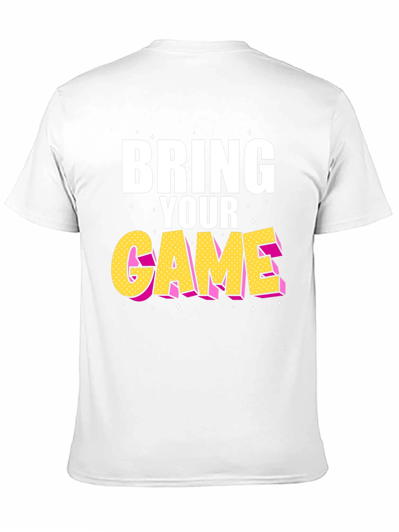 Bring Your Game Black Graphic Tee