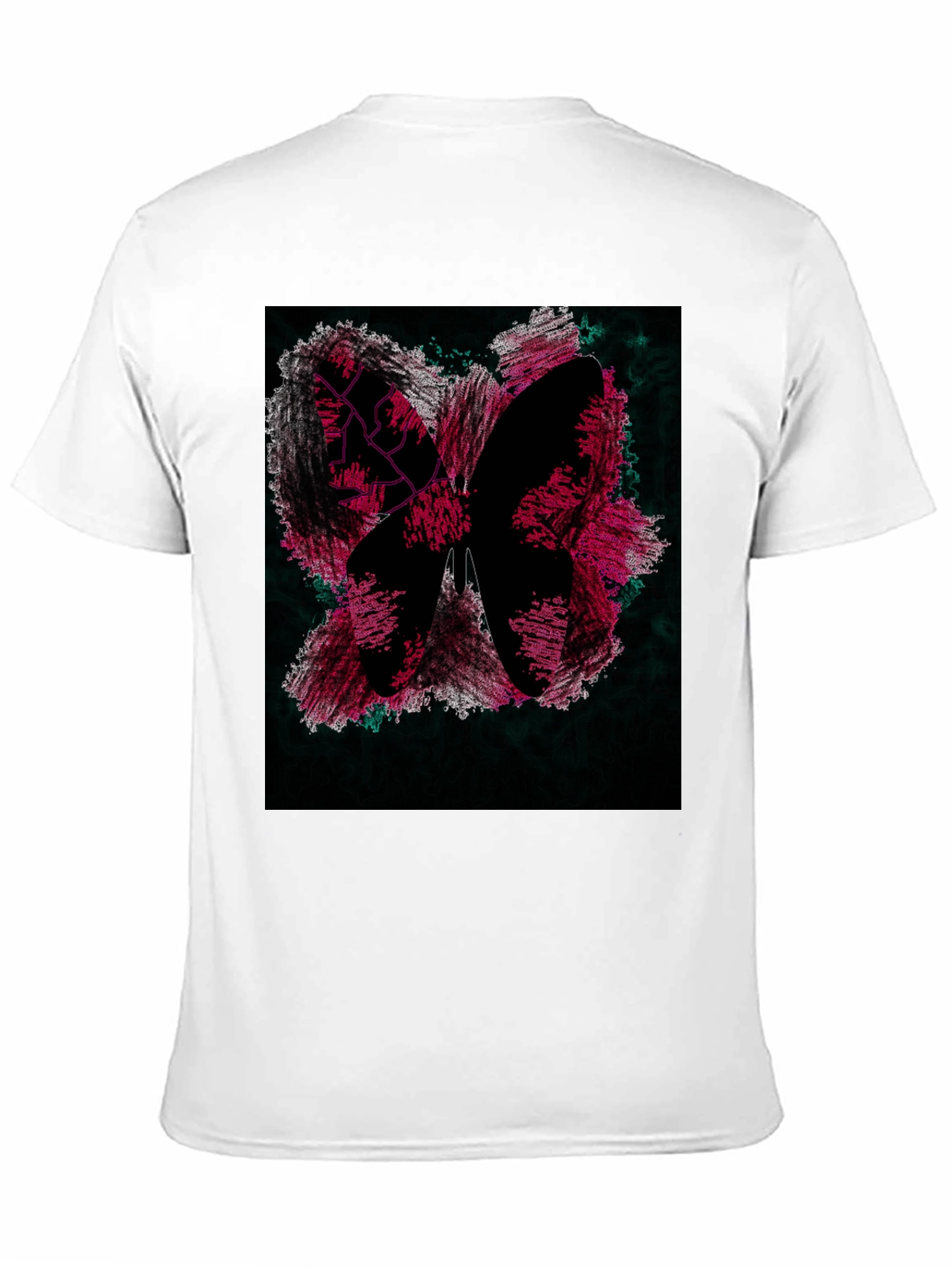 Butterfly Graphic Black T-Shirt
