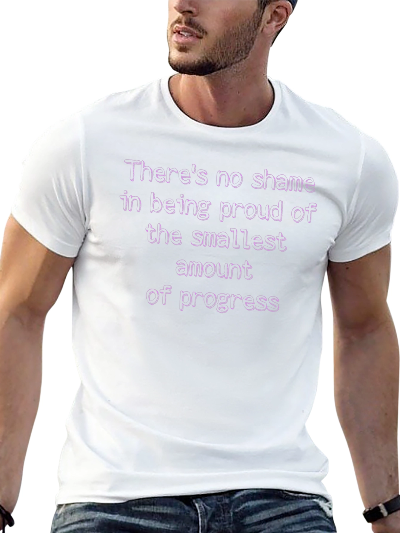 Proud of Progress Black T-Shirt