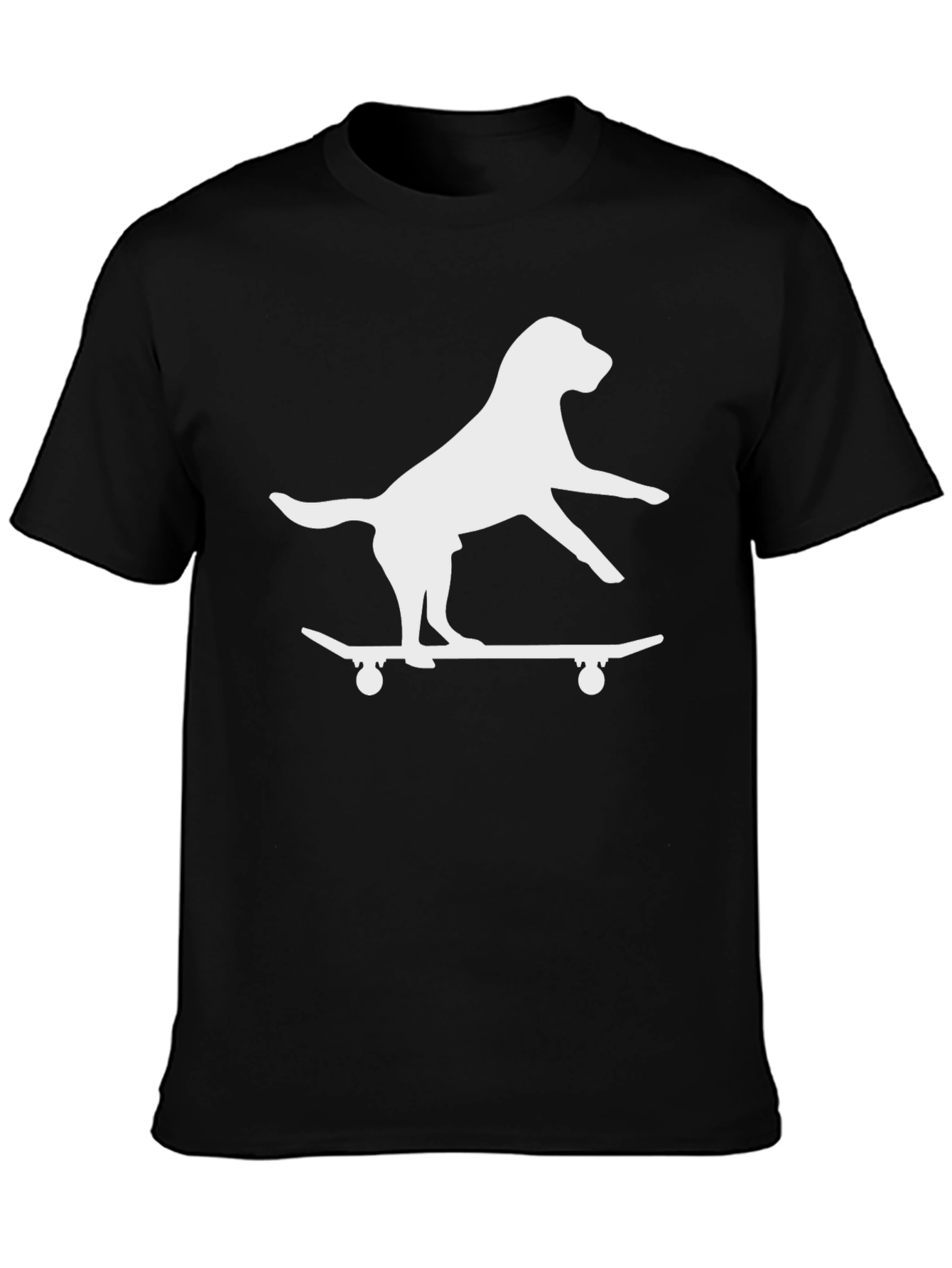 Skateboarding Dog Graphic Tee - Cool & Casual