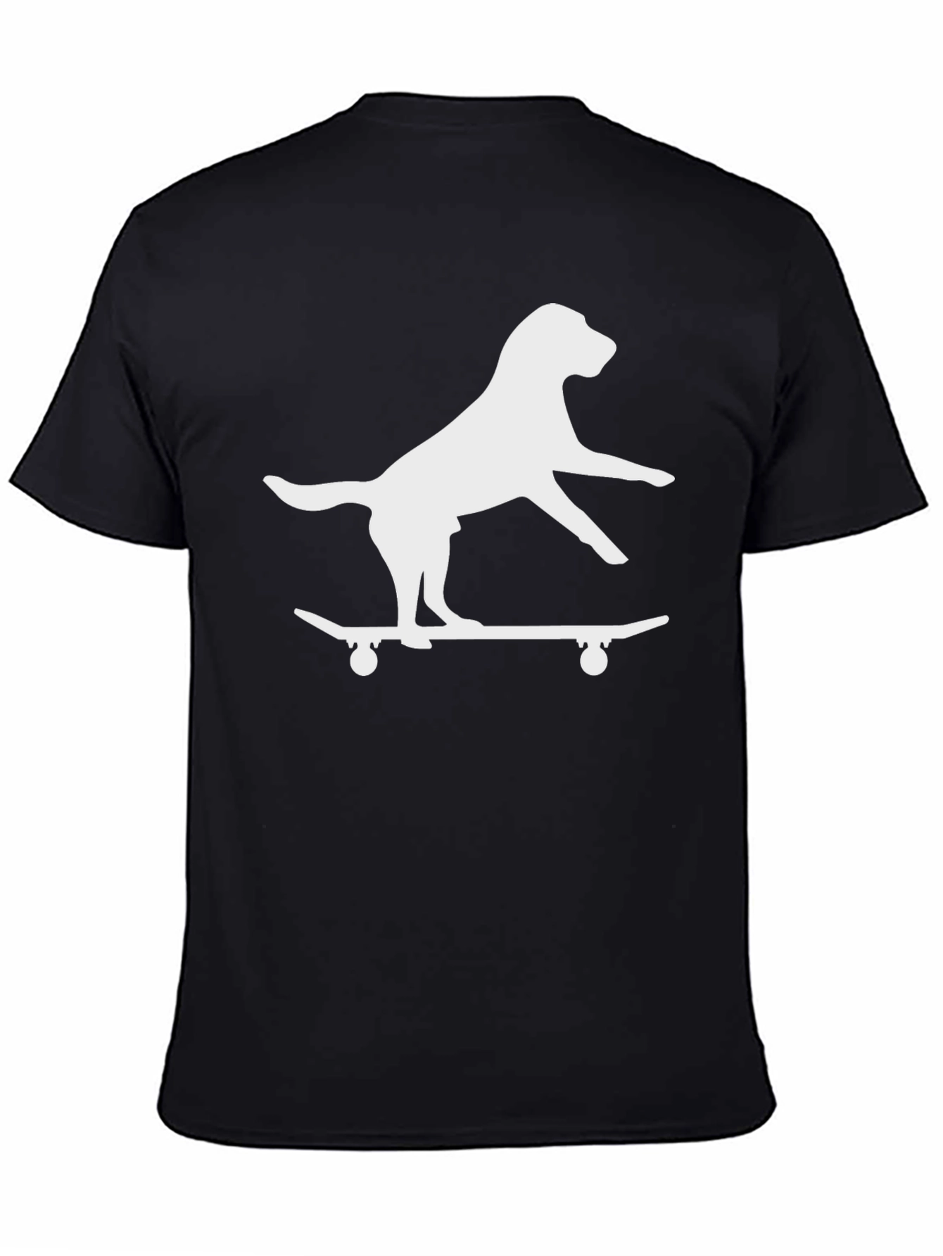 Skateboarding Dog Graphic Tee - Cool & Casual