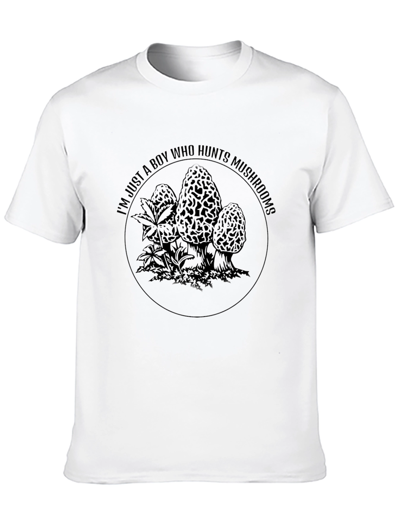 Mushroom Hunter Graphic T-Shirt