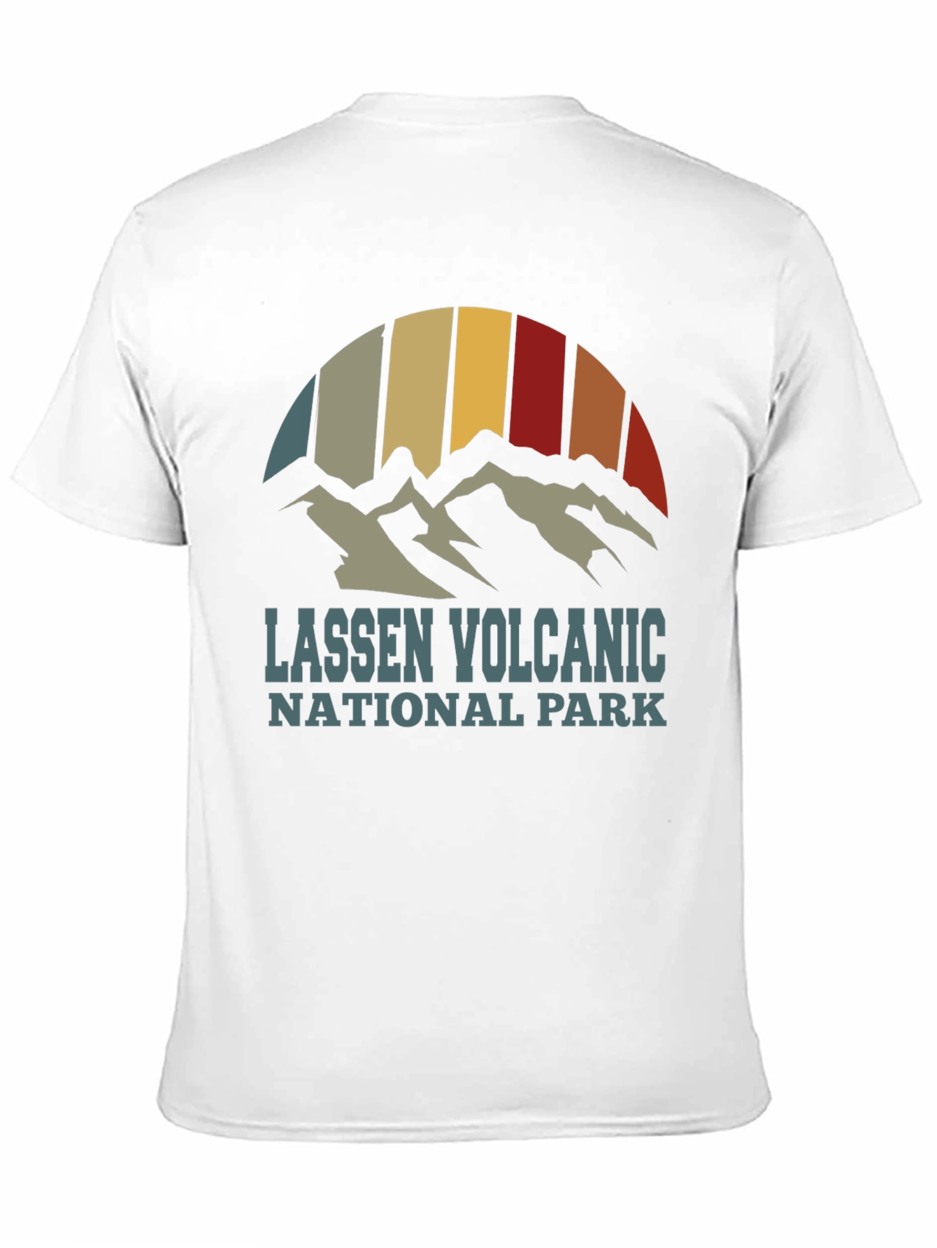 Lassen Volcanic National Park Retro T-Shirt