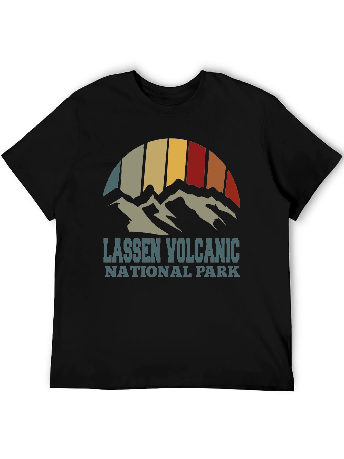 Lassen Volcanic National Park Retro T-Shirt