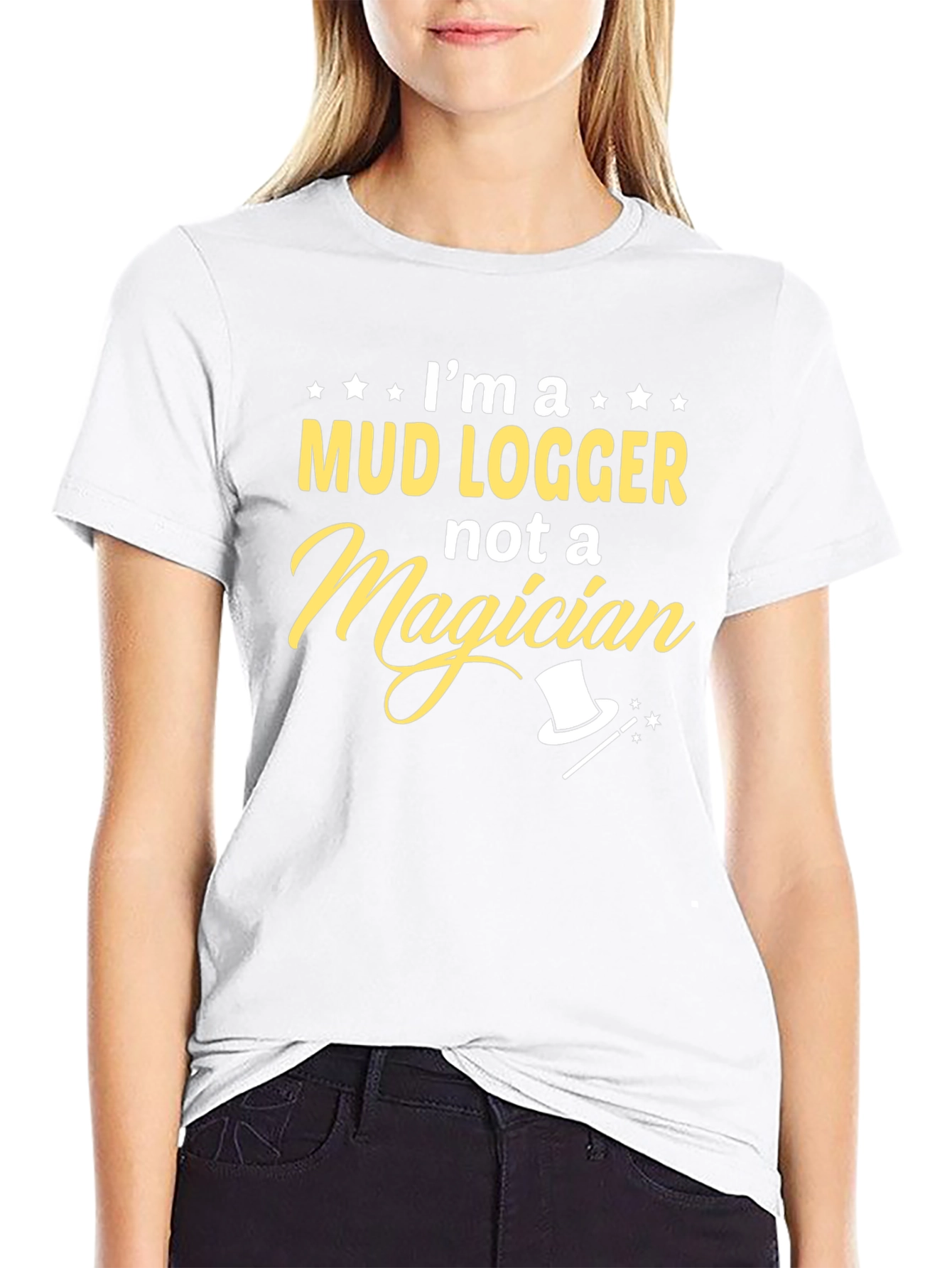 Mud Logger T-Shirt - Not a Magician