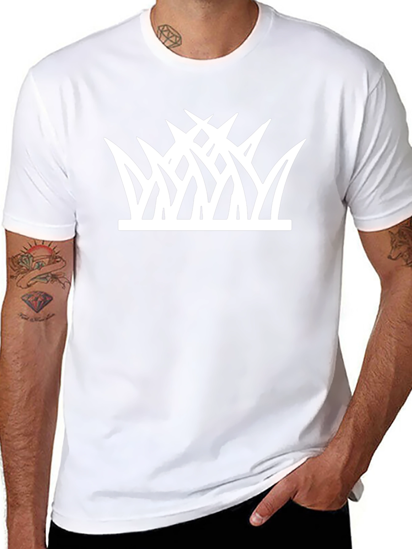 Grass Graphic Black T-Shirt - Stylish & Comfortable