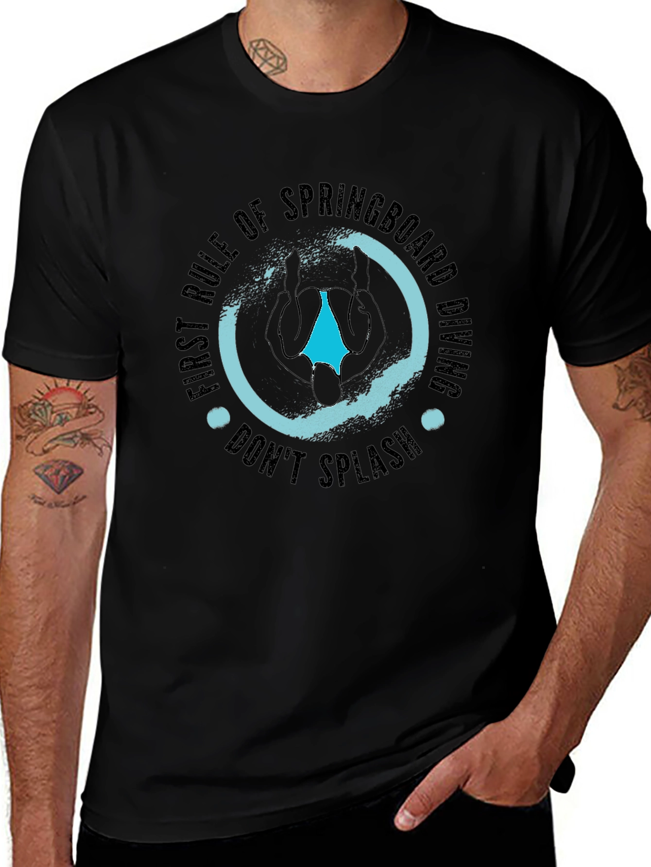 Springboard Diving T-Shirt - Dont Splash!