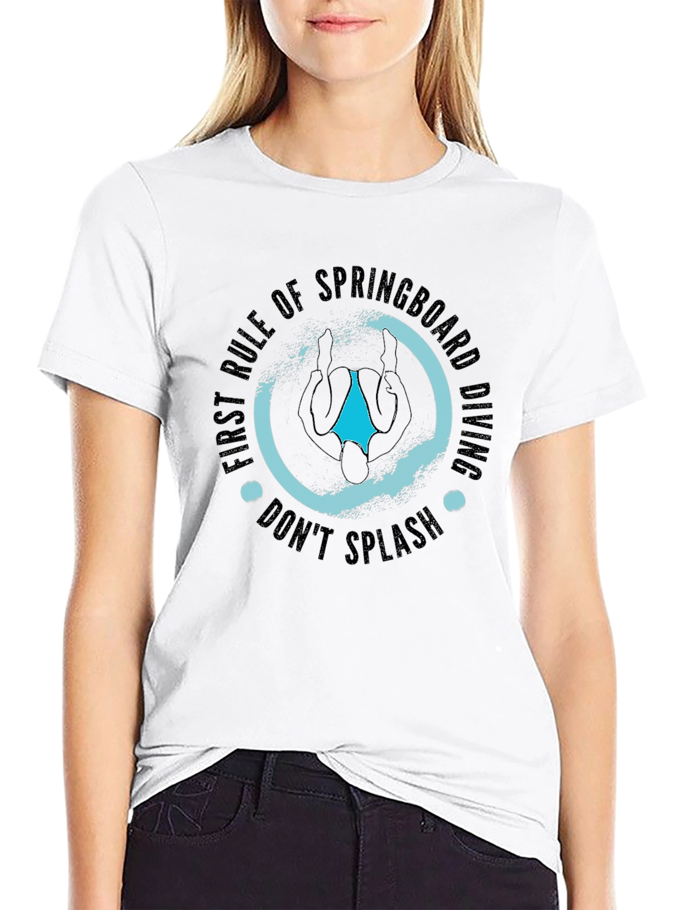 Springboard Diving T-Shirt - Dont Splash!