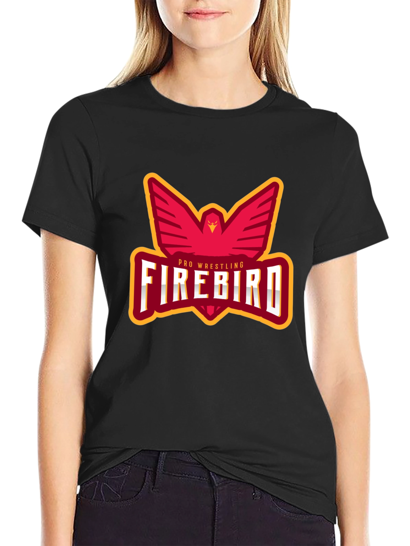 Firebird Pro Wrestling T-Shirt - Classic Design