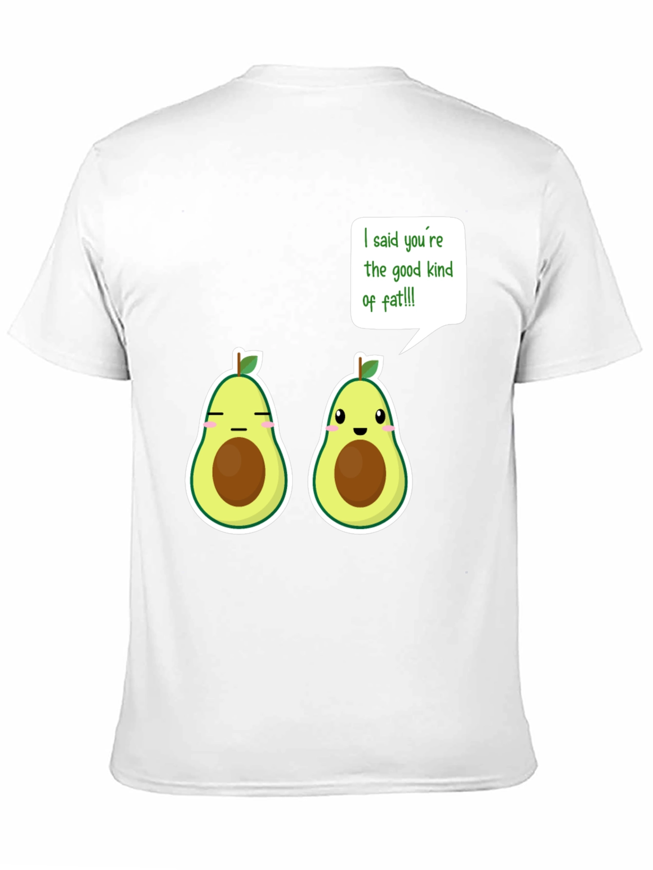 Avocado T-Shirt Good Kind of Fat Cute Graphic