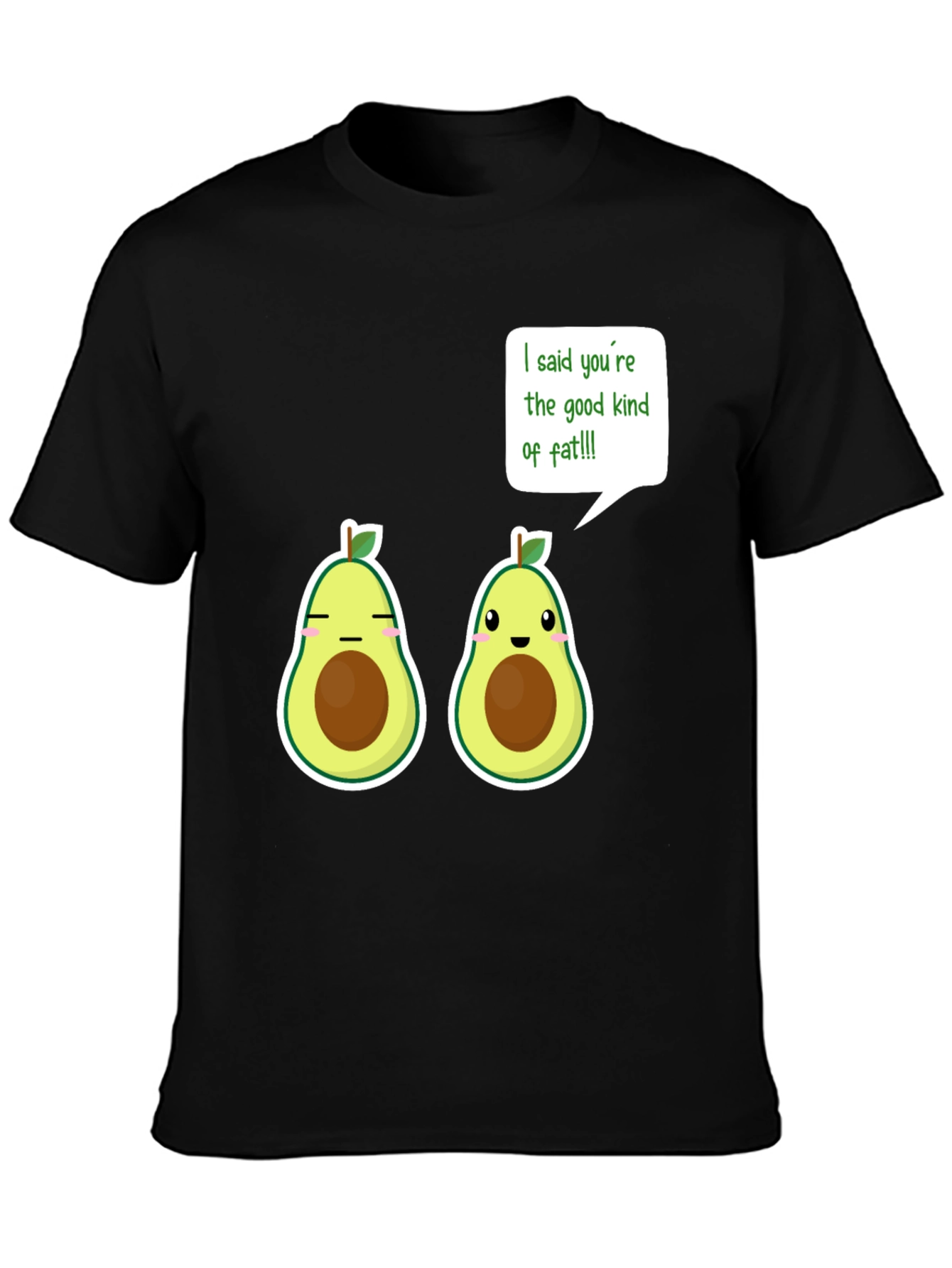 Avocado T-Shirt Good Kind of Fat Cute Graphic