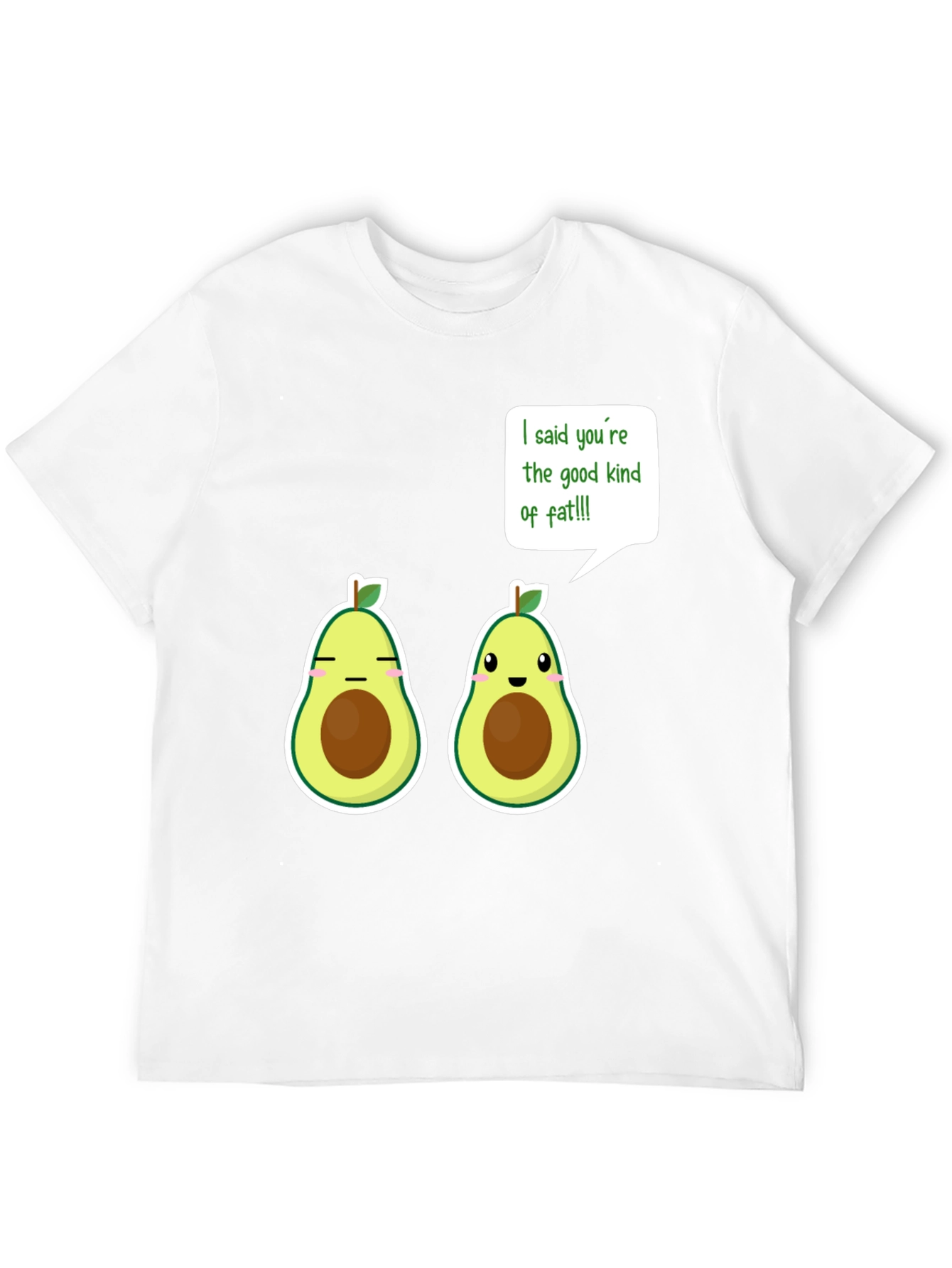 Avocado T-Shirt Good Kind of Fat Cute Graphic