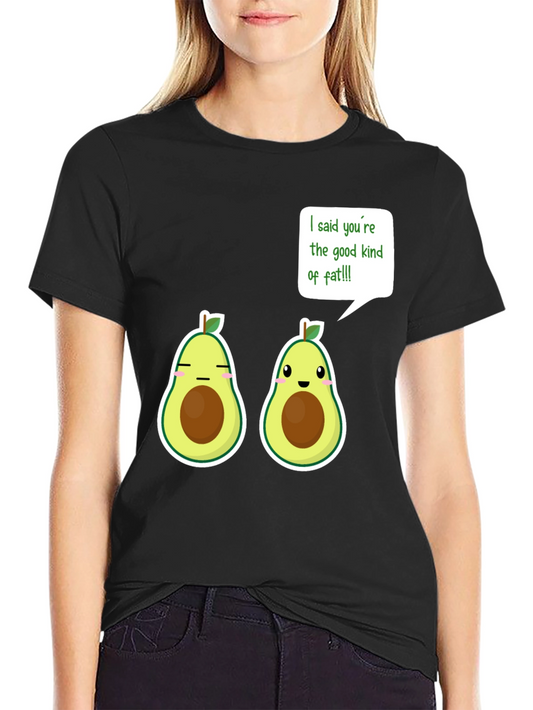 Avocado T-Shirt Good Kind of Fat Cute Graphic