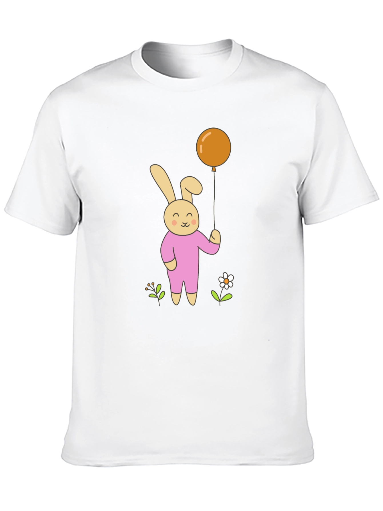 Bunny with Balloon Graphic Tee