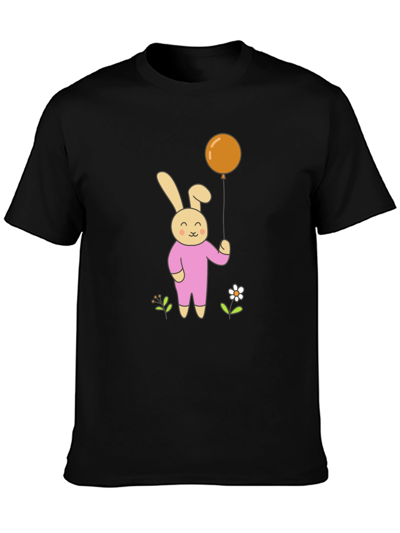 Bunny with Balloon Graphic Tee