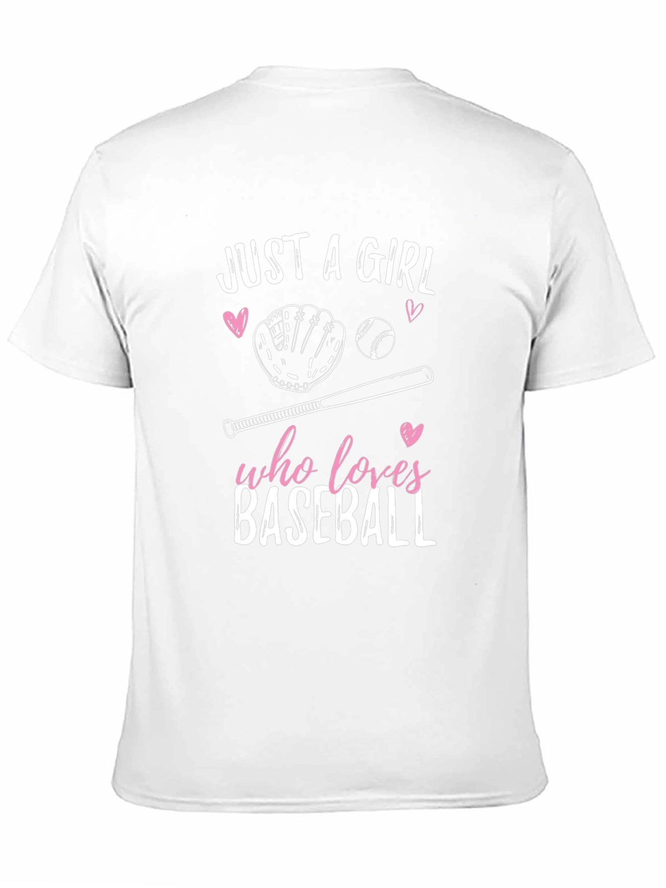 Baseball Girl Graphic Tee - Sporty & Stylish