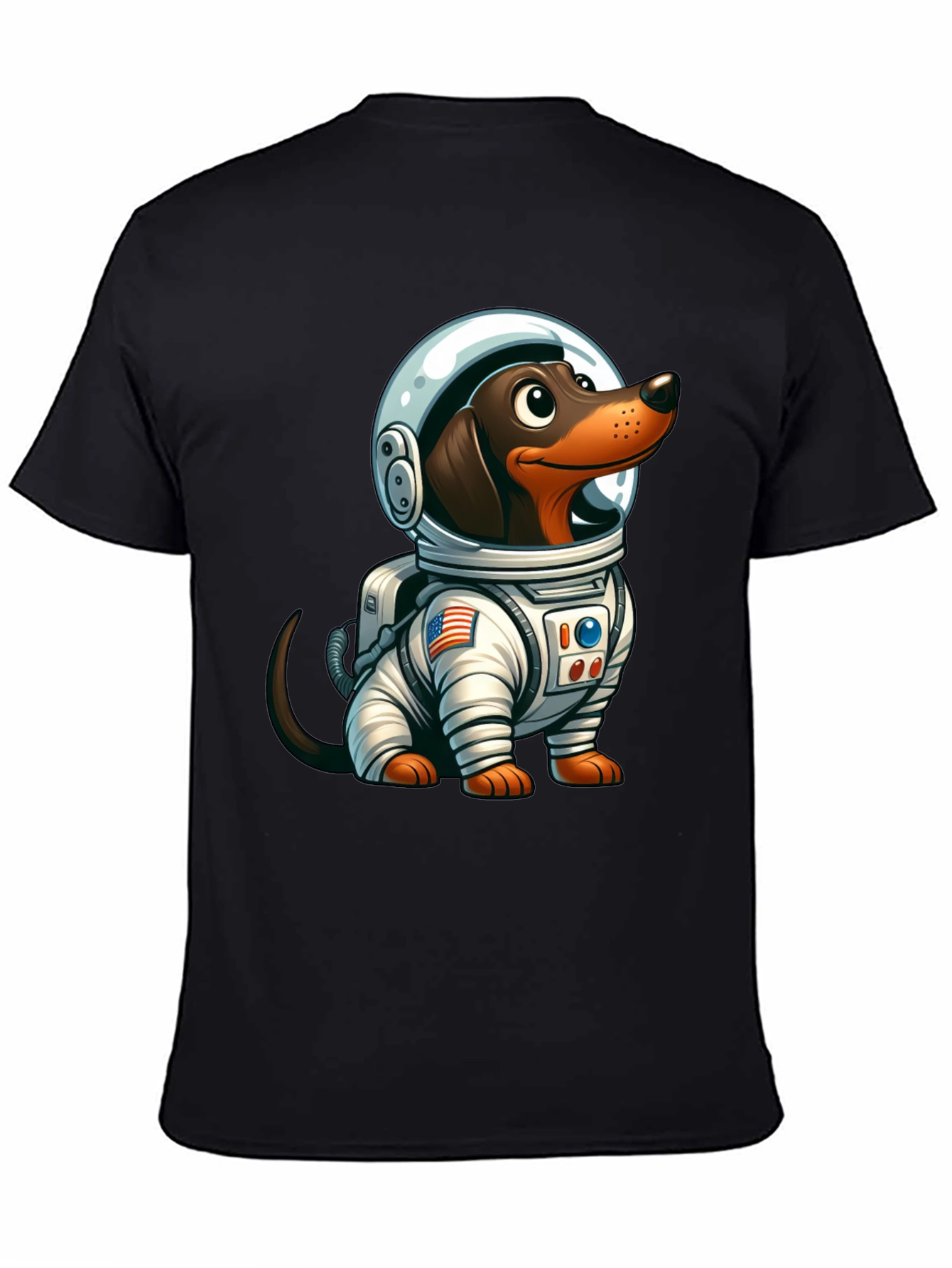 Dachshund Astronaut T-Shirt - Space Dog Tee