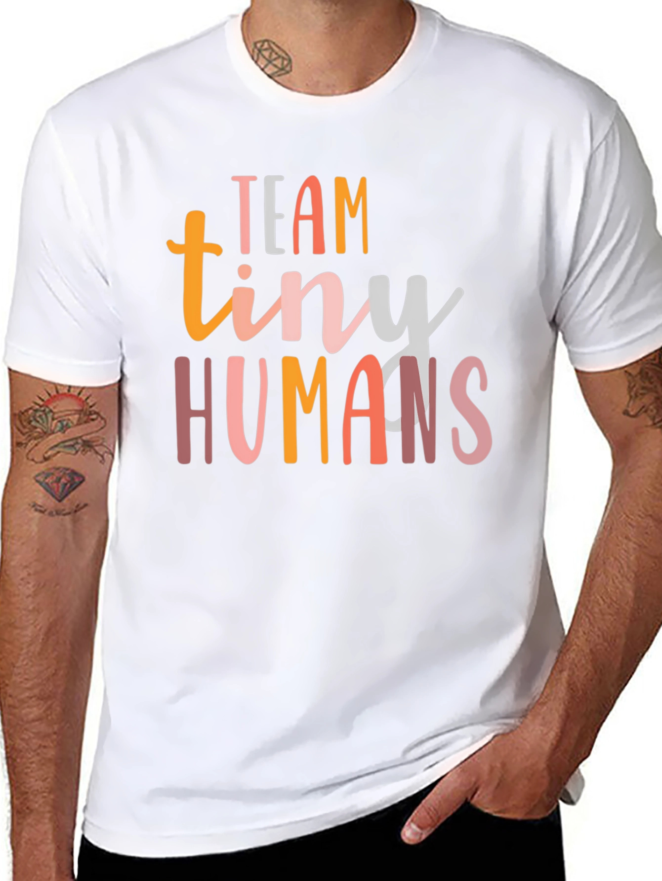 Team Tiny Humans Graphic Tee