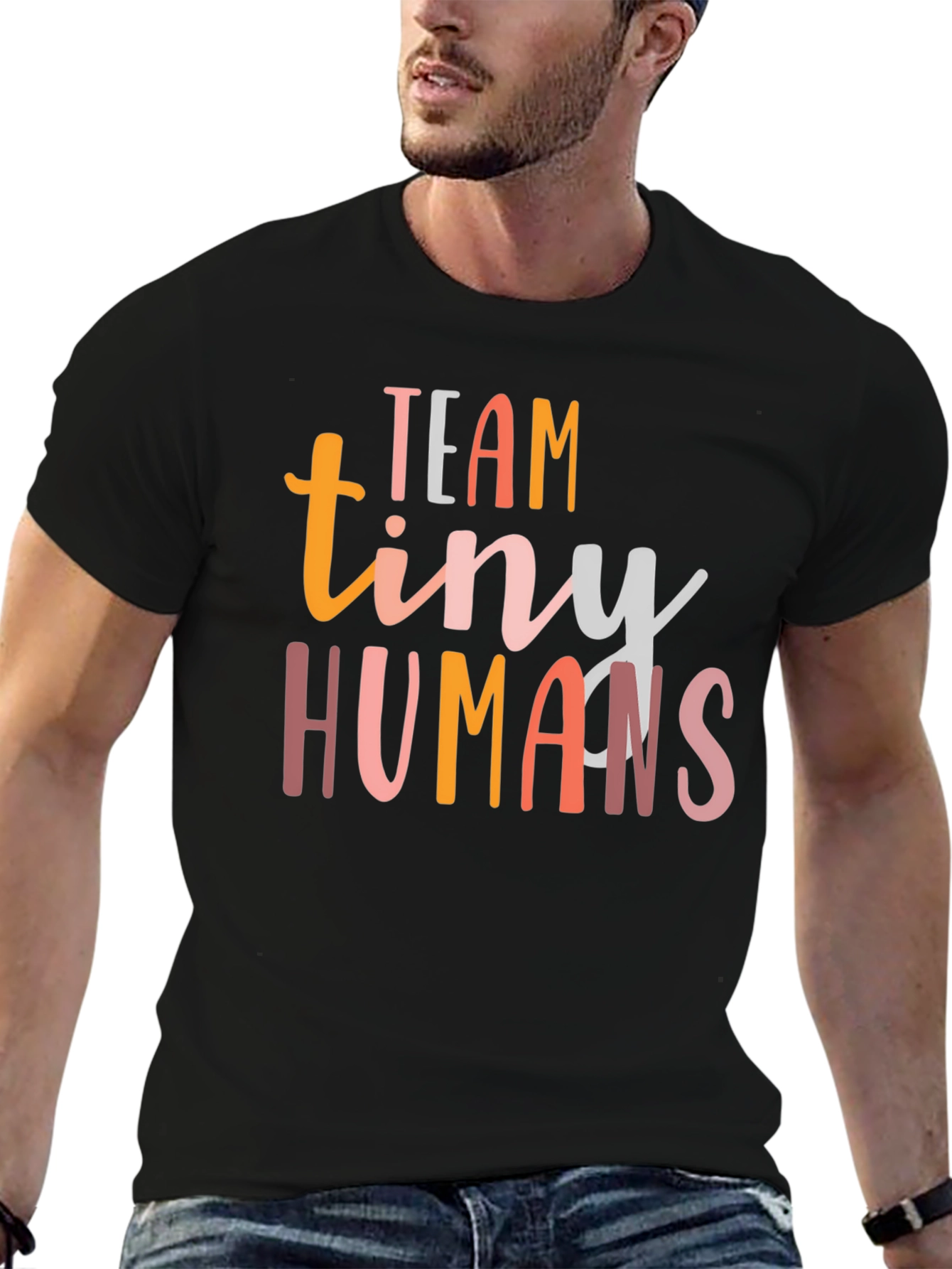 Team Tiny Humans Graphic Tee