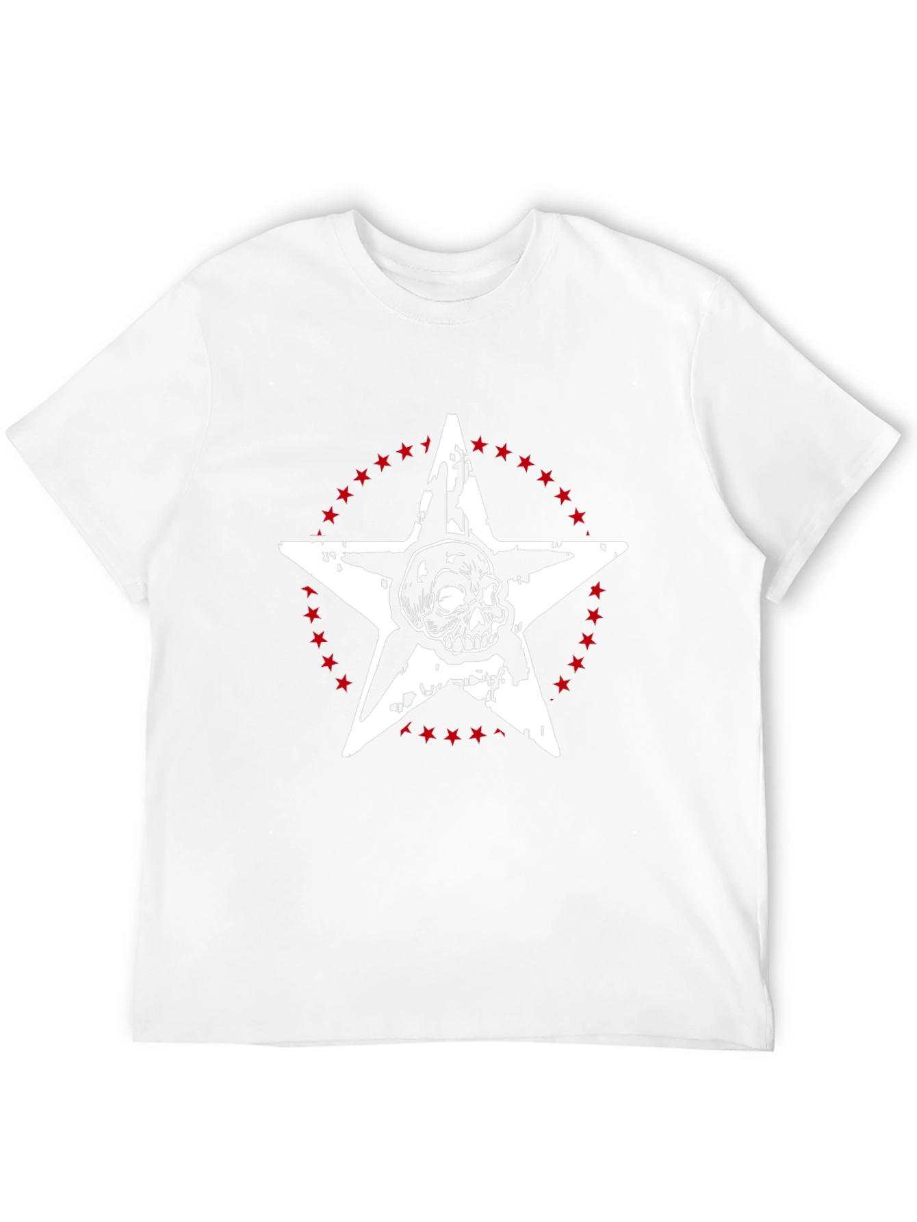 Skull Star Graphic Tee - Rocker Style